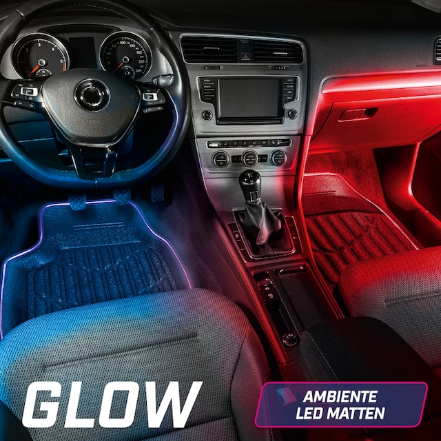 CarComfort Auto-Fußmatten »LED Glow«, (Set, 2 St.), mit verschiedener  Farbauswahl online bestellen
