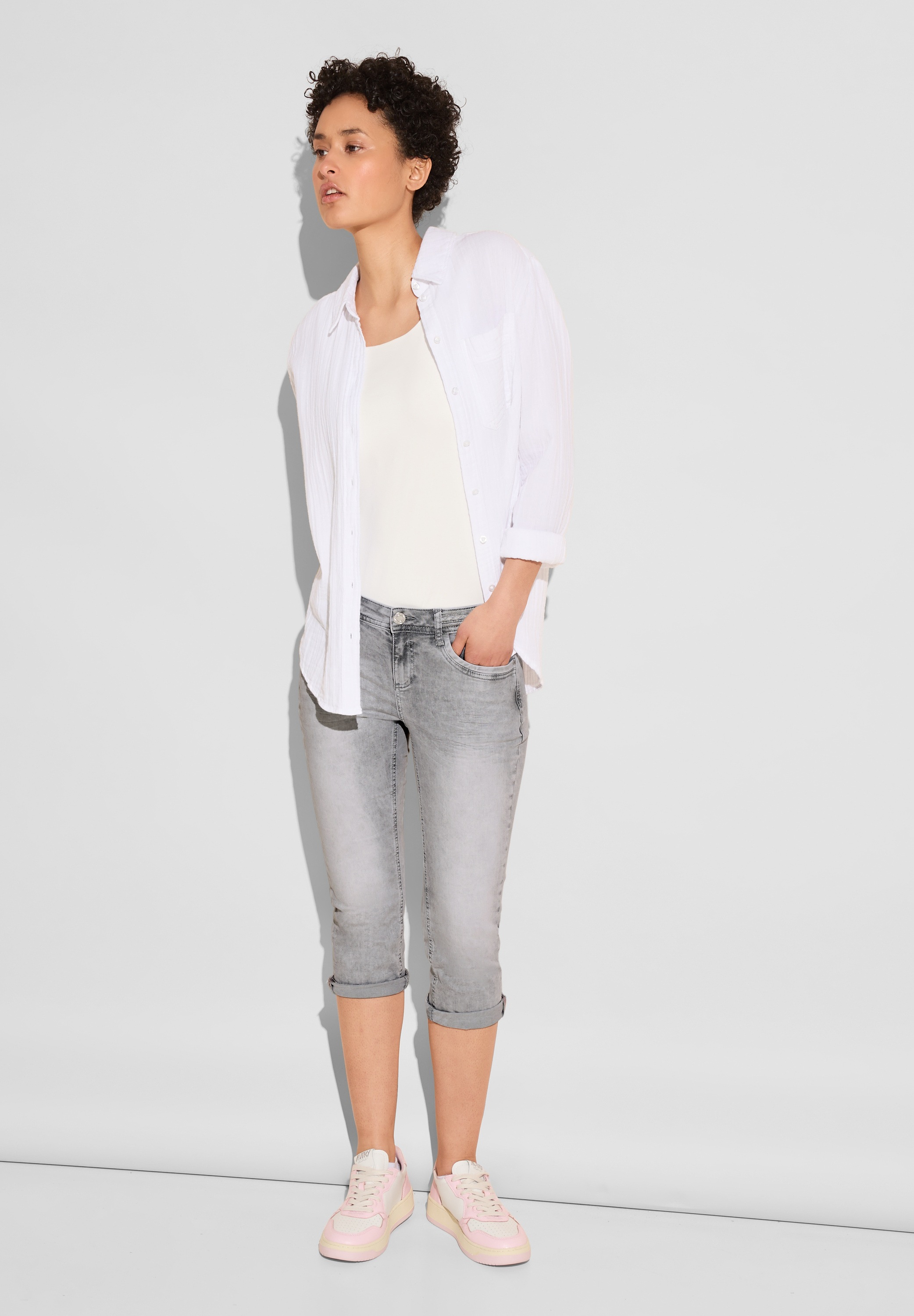 STREET ONE Slim-fit-Jeans, 5-Pocket-Style