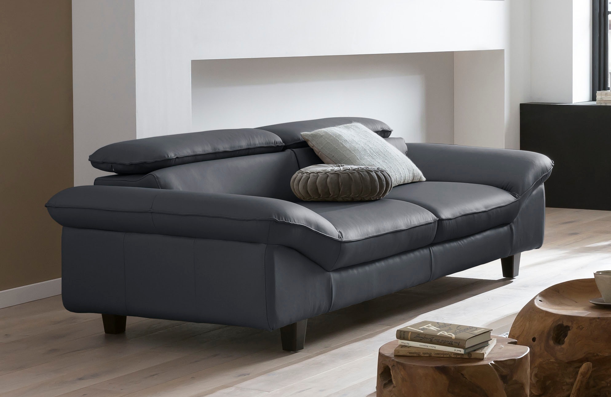 Home affaire 2-Sitzer »Pilot«, Big-Sofa mit Kopfteilverstellung