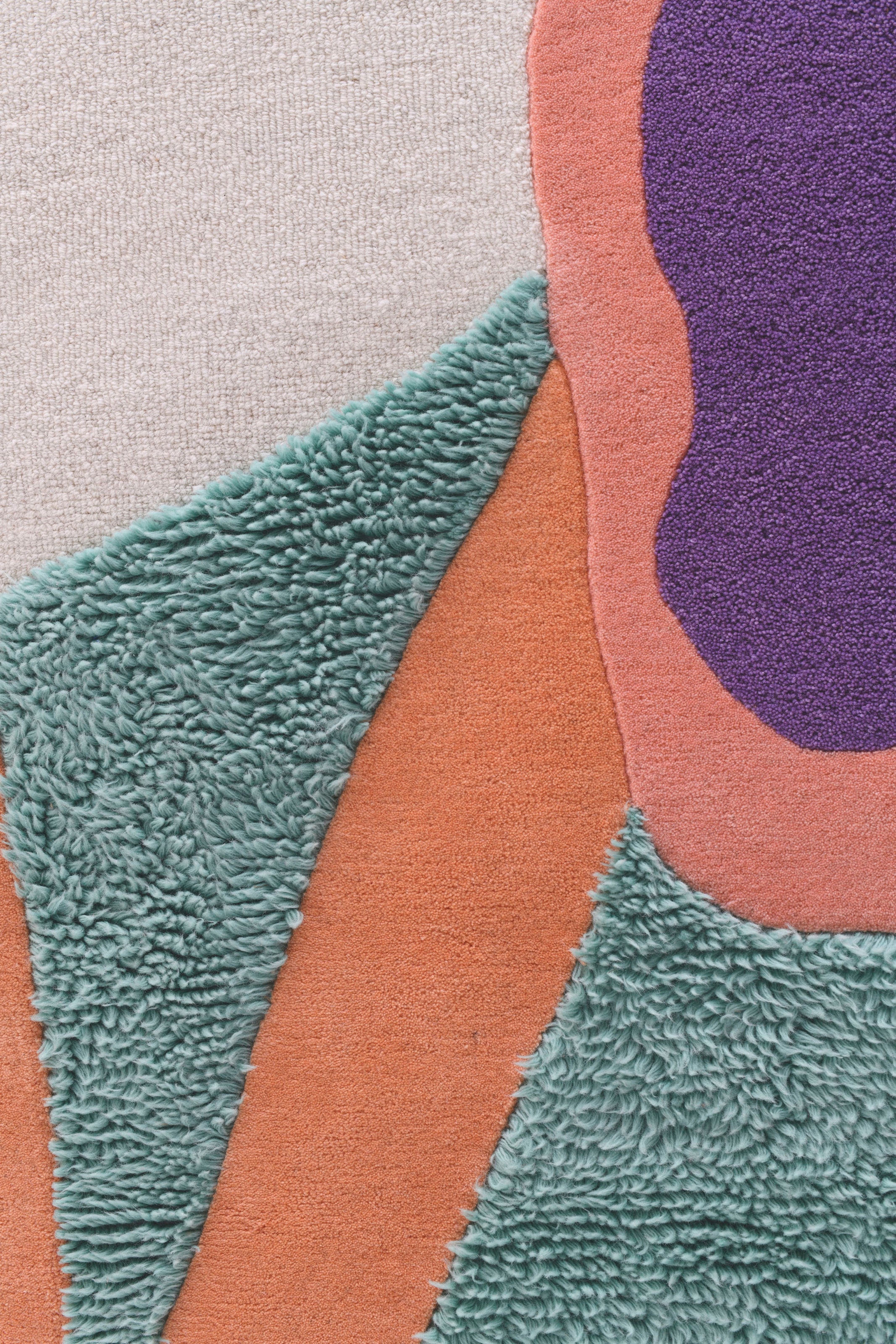TOM TAILOR HOME »Bings Poppy«, Designteppich Design, Blumen abstrakte Wolle, Kurzflor, Colorful BAUR reine | rechteckig, modernes