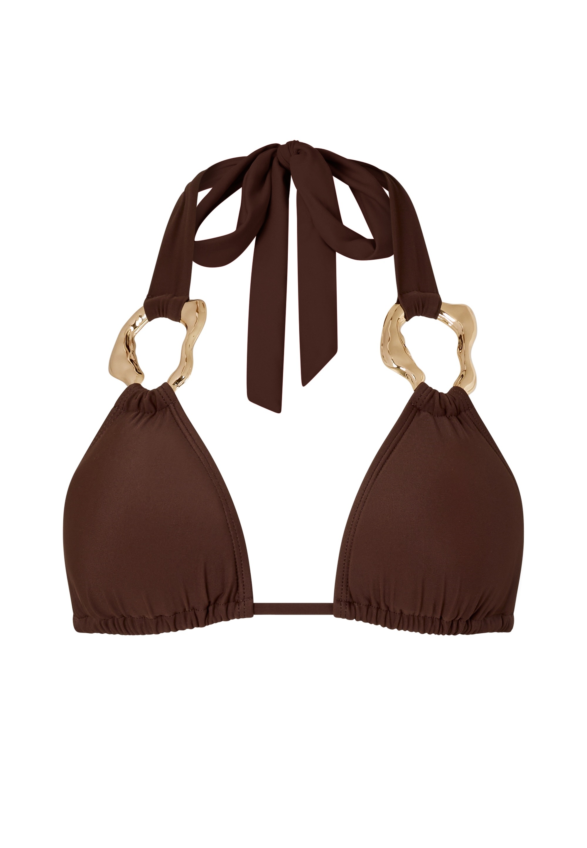 Moda Minx Triangel-Bikini-Top "Irregular Hoop", (1 St.), mit edlen Schmucke günstig online kaufen