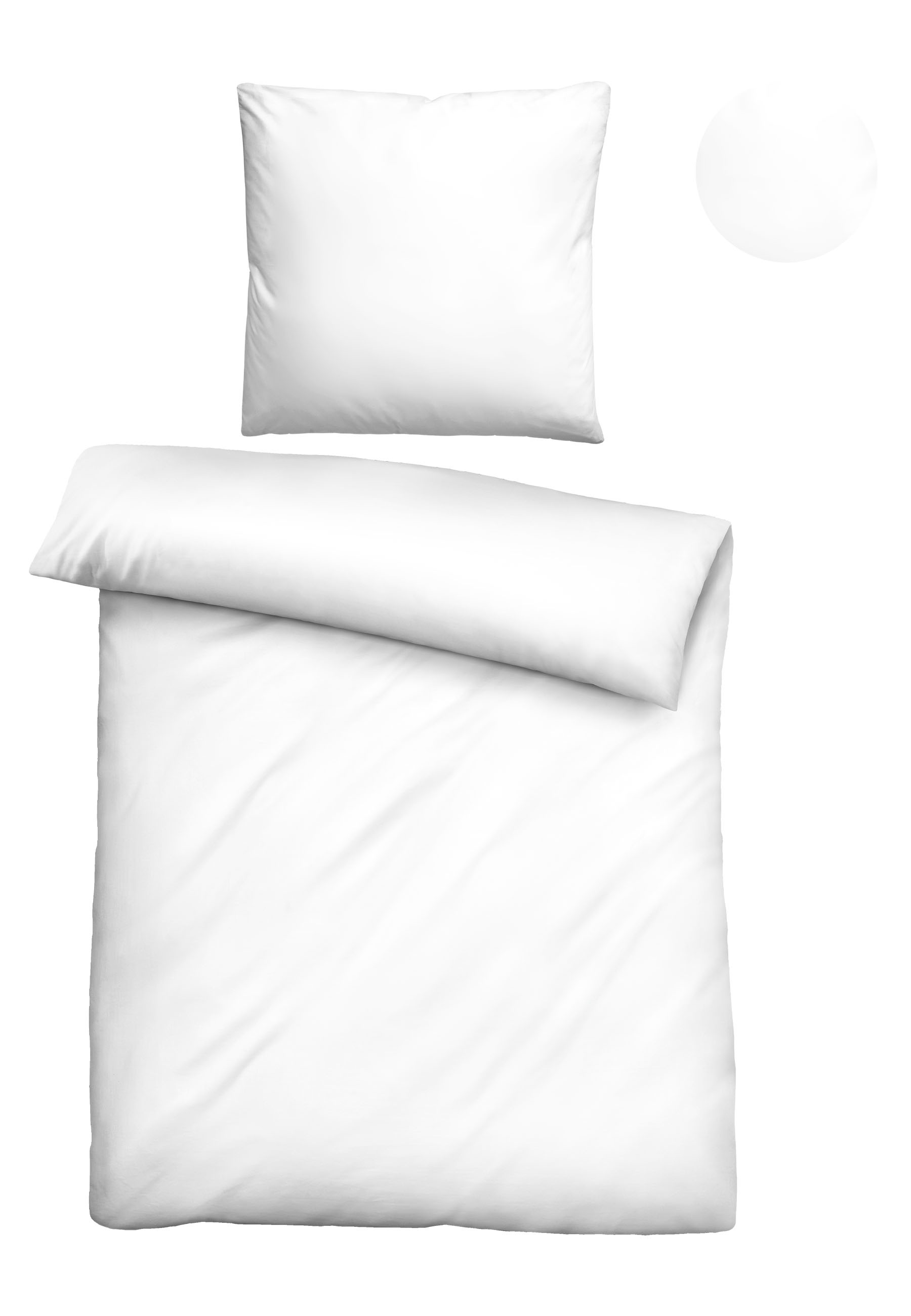 Biberna Bettwäsche "0470500, hochwertige TENCEL Qualität" 2 Stk. natürlicher Rohstoff, schnelltrocknend, angenehm weich, atmungsaktiv