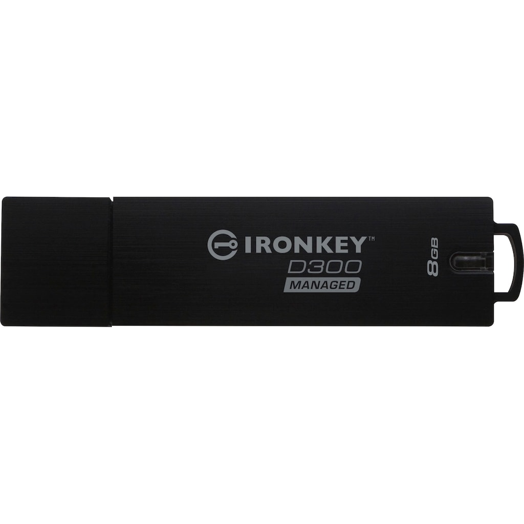 Kingston USB-Stick »IronKey D300 8GB«, (USB 3.2 Lesegeschwindigkeit 165 MB/s)