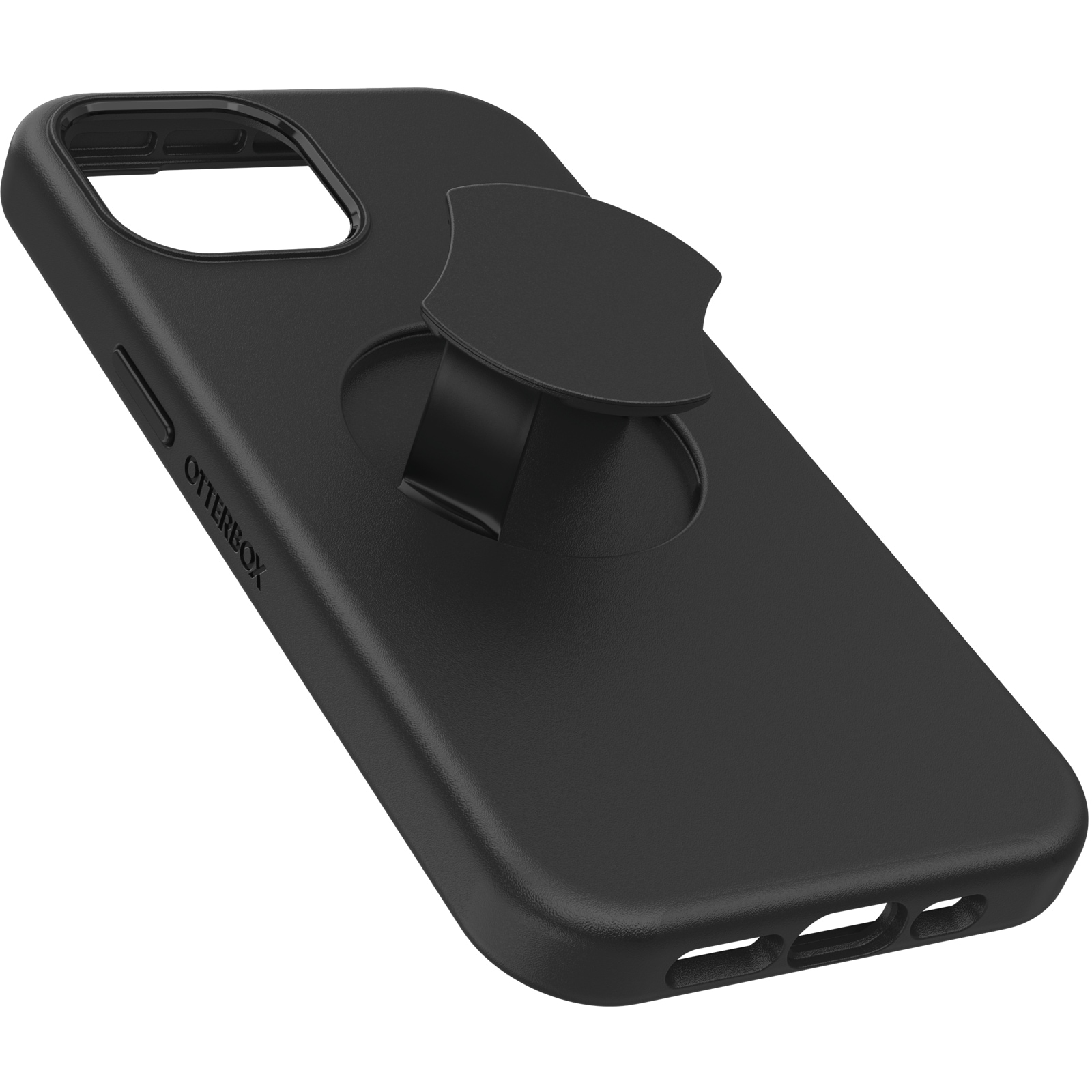 Otterbox Backcover »OtterGrip Symmetry Hülle für Apple iPhone 15 für MagSafe«, Apple iPhone 15, Sturzsichere, schützende Hülle mit eingebautem Griff, 3x getestet