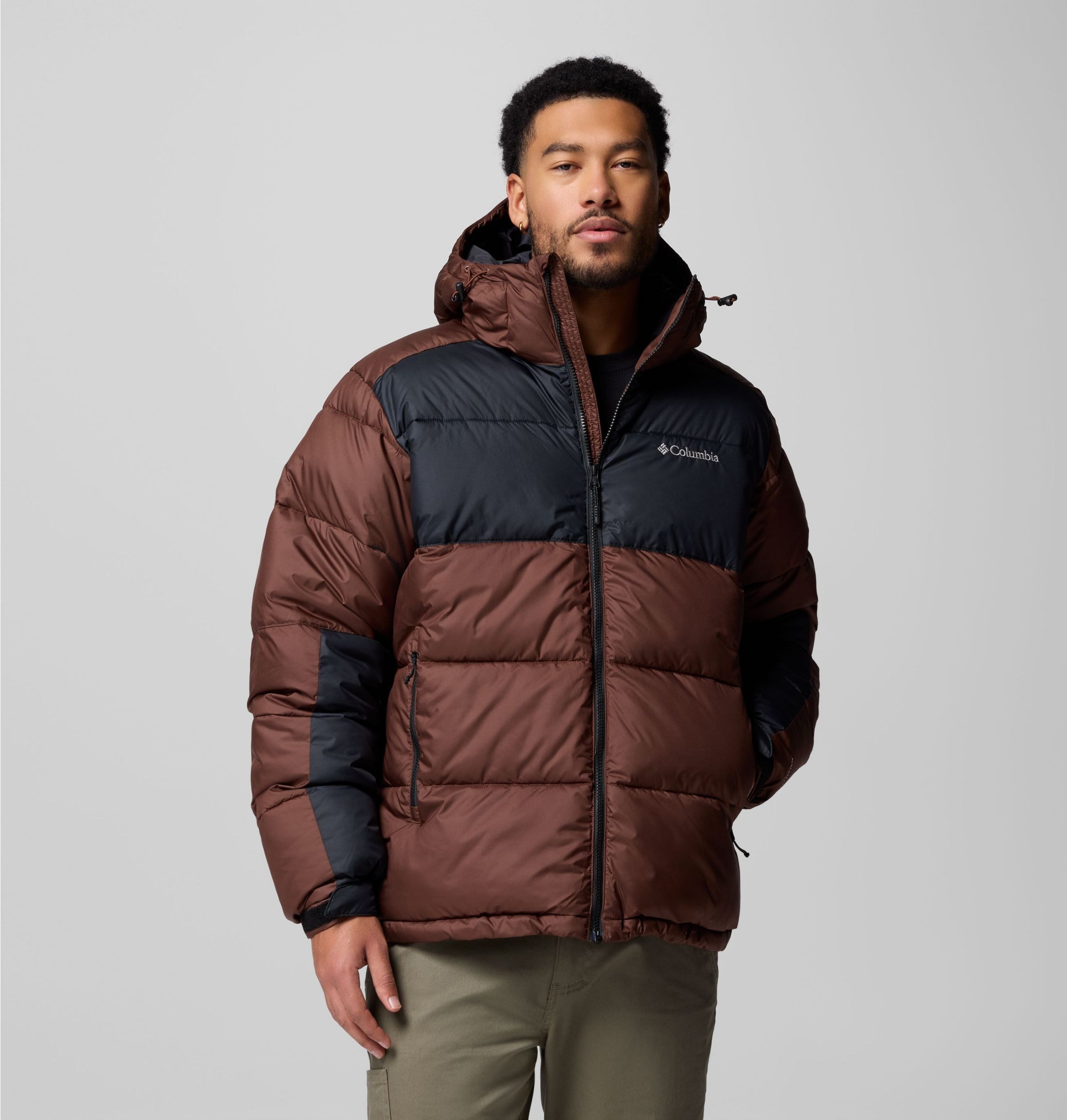 Columbia Funktionsjacke "PIKE LAKE II HOODED JACKET" mit Kapuze mit Reißverschlusstaschen, wasserabweisend