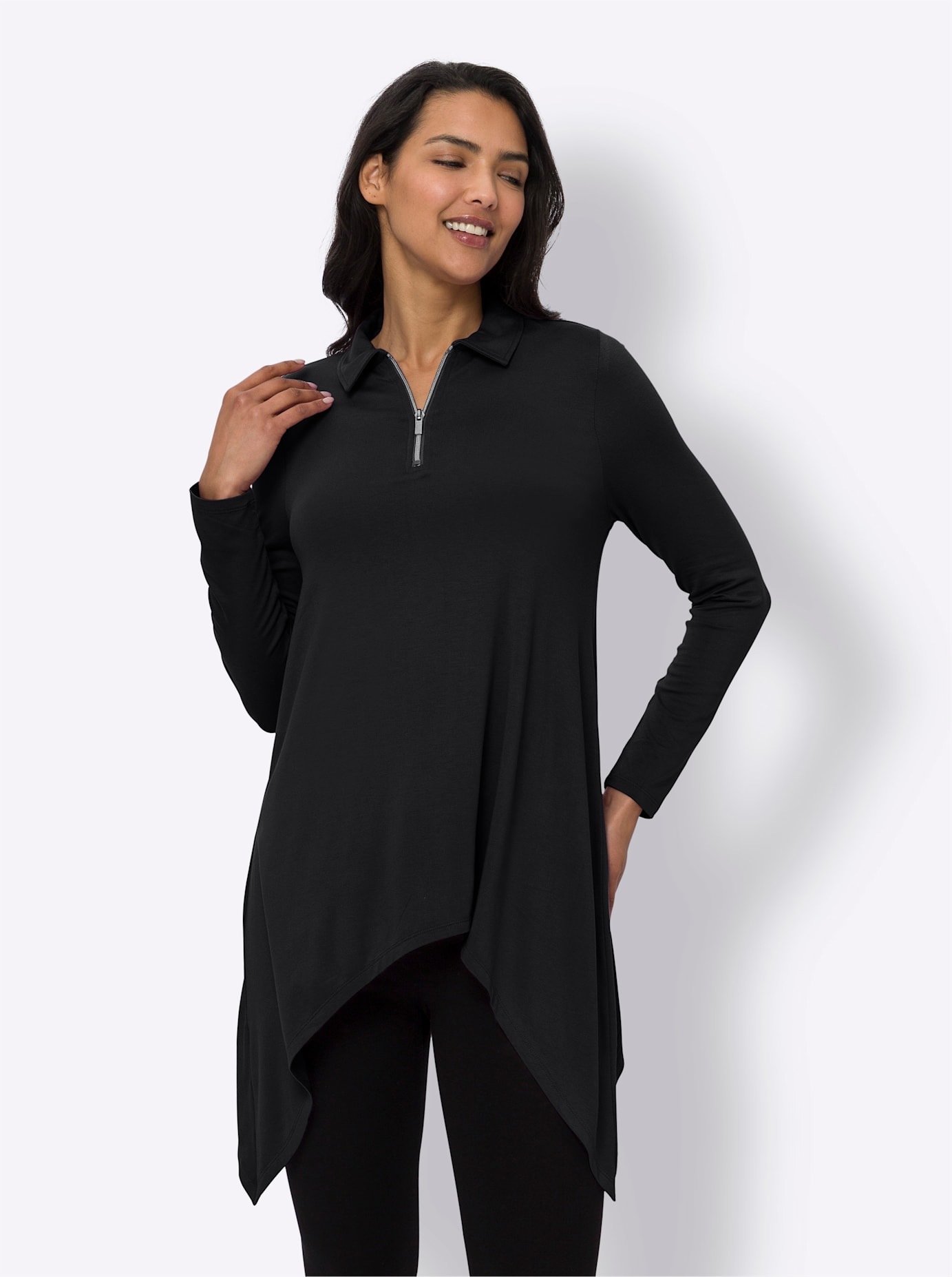 nicht definiert Langarmshirt "Longshirt", (1 tlg.) günstig online kaufen