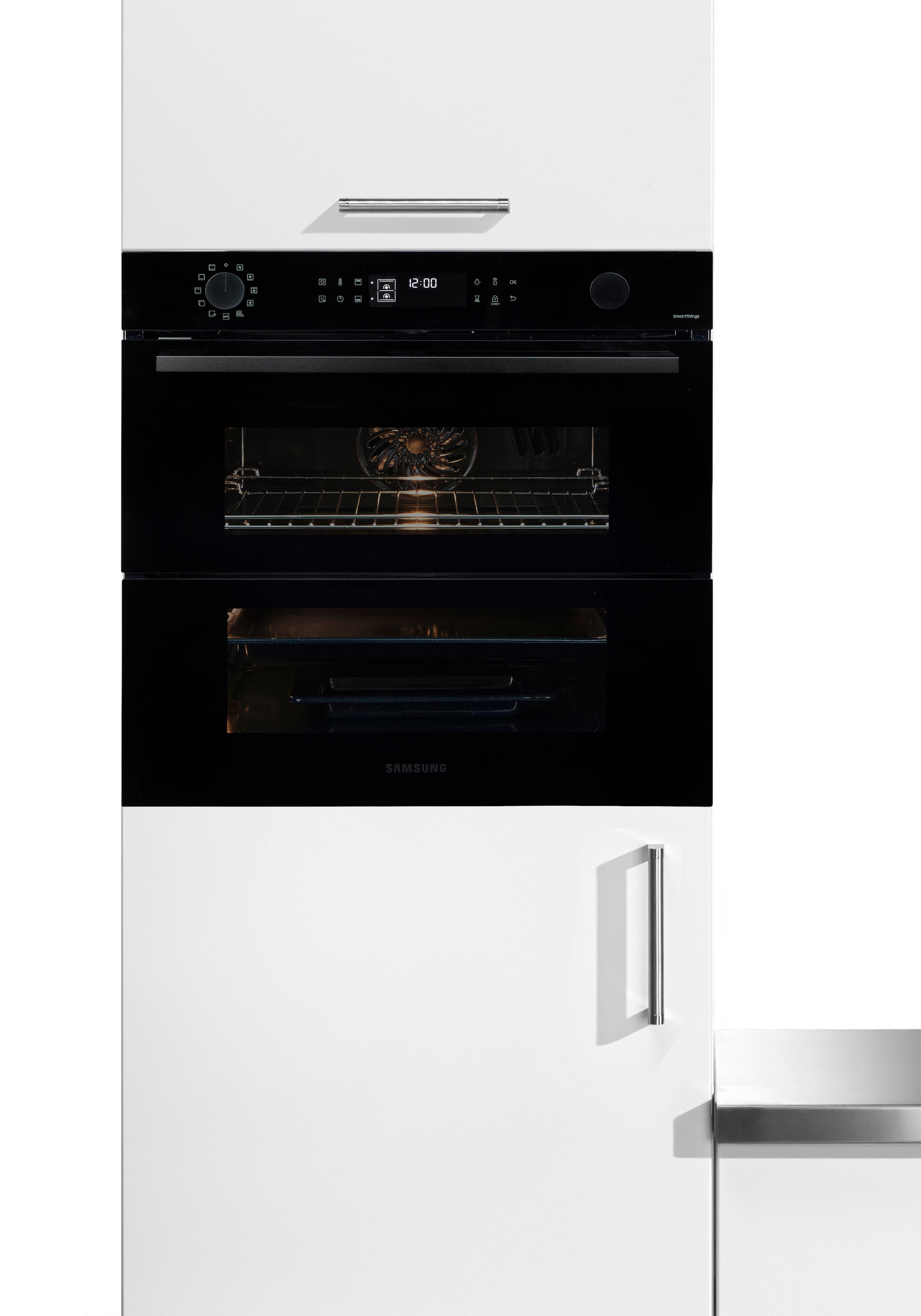 Samsung Einbaubackofen Serie 4 "NV7B45502AK/U1" mit Pyrolyse-Selbstreinigun günstig online kaufen