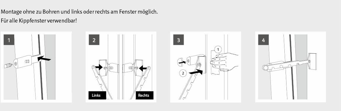 Good Life Kipp-Regler »Kian«, 1 St., zum Einstellen der Fensteröffnung