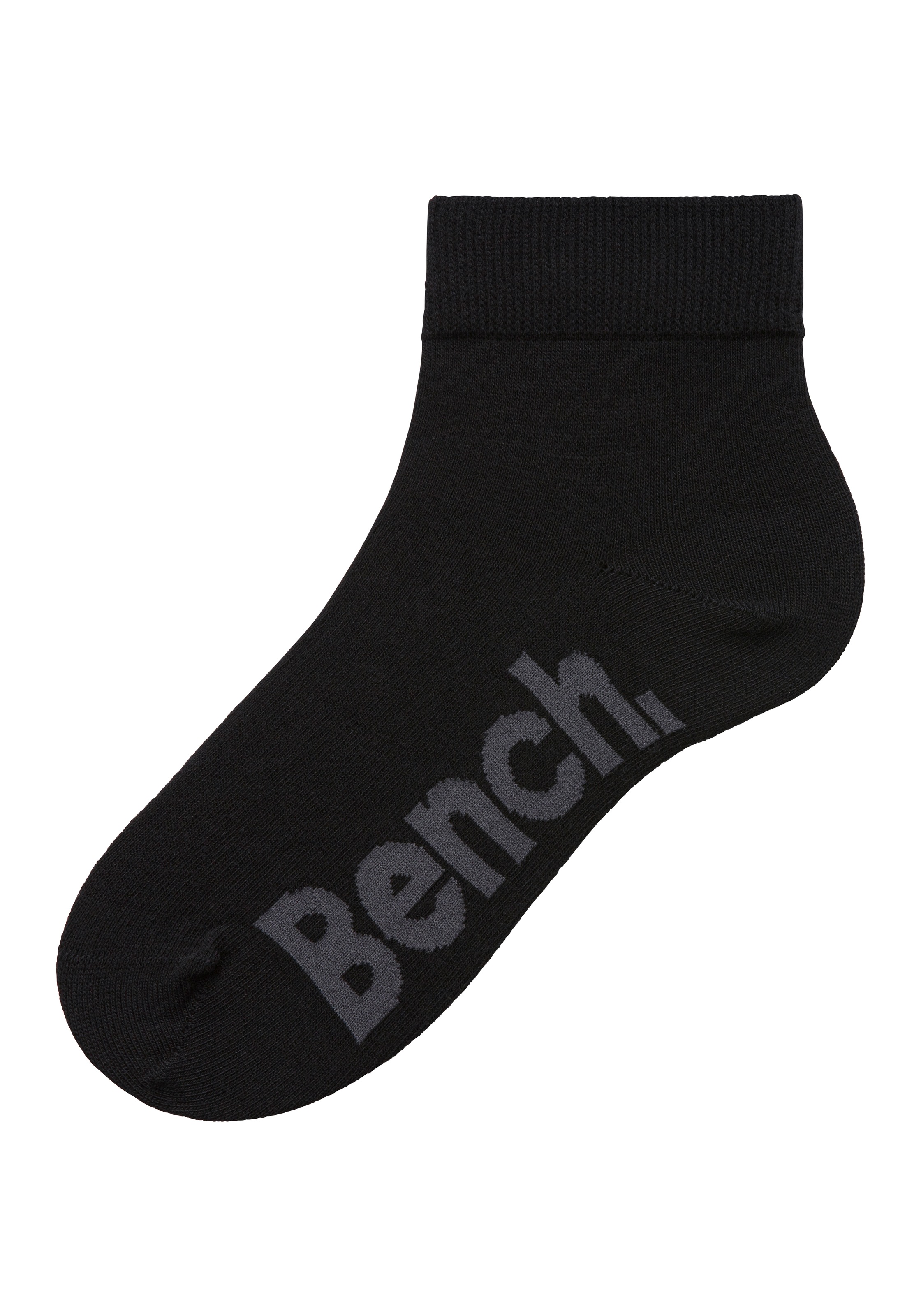 Bench. Kurzsocken, (Federtasche, 7 Paar), in ansprechendem Mäppchen mit Reißverschluss