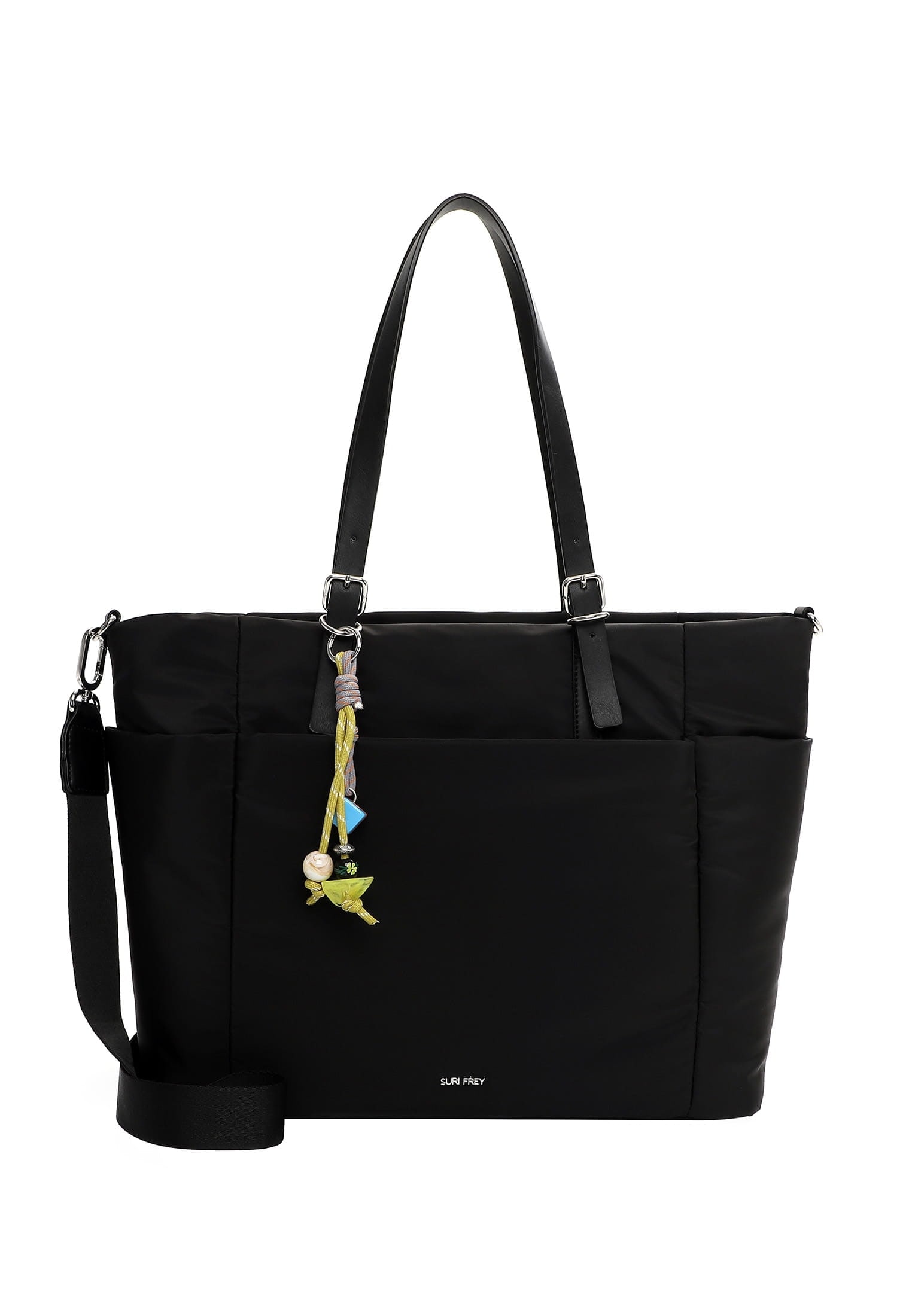 SURI FREY Damen Shopper "Shopper SFY Sissy", schwarz, Polyester, Taschen