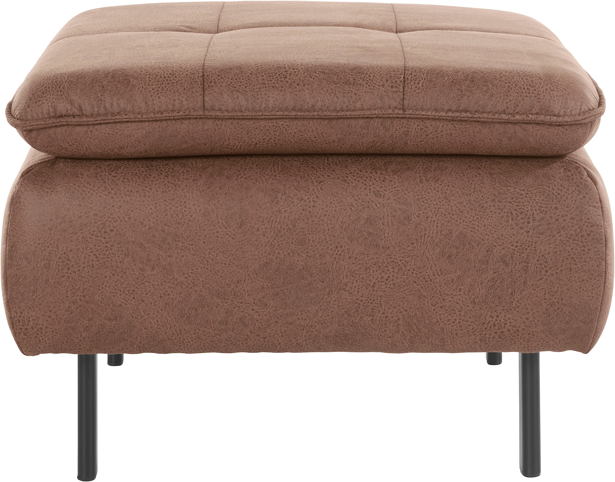 INOSIGN Polsterhocker »Birkholm«, passend zur Serie "Birkholm", B/T/H: 65/65/44 cm