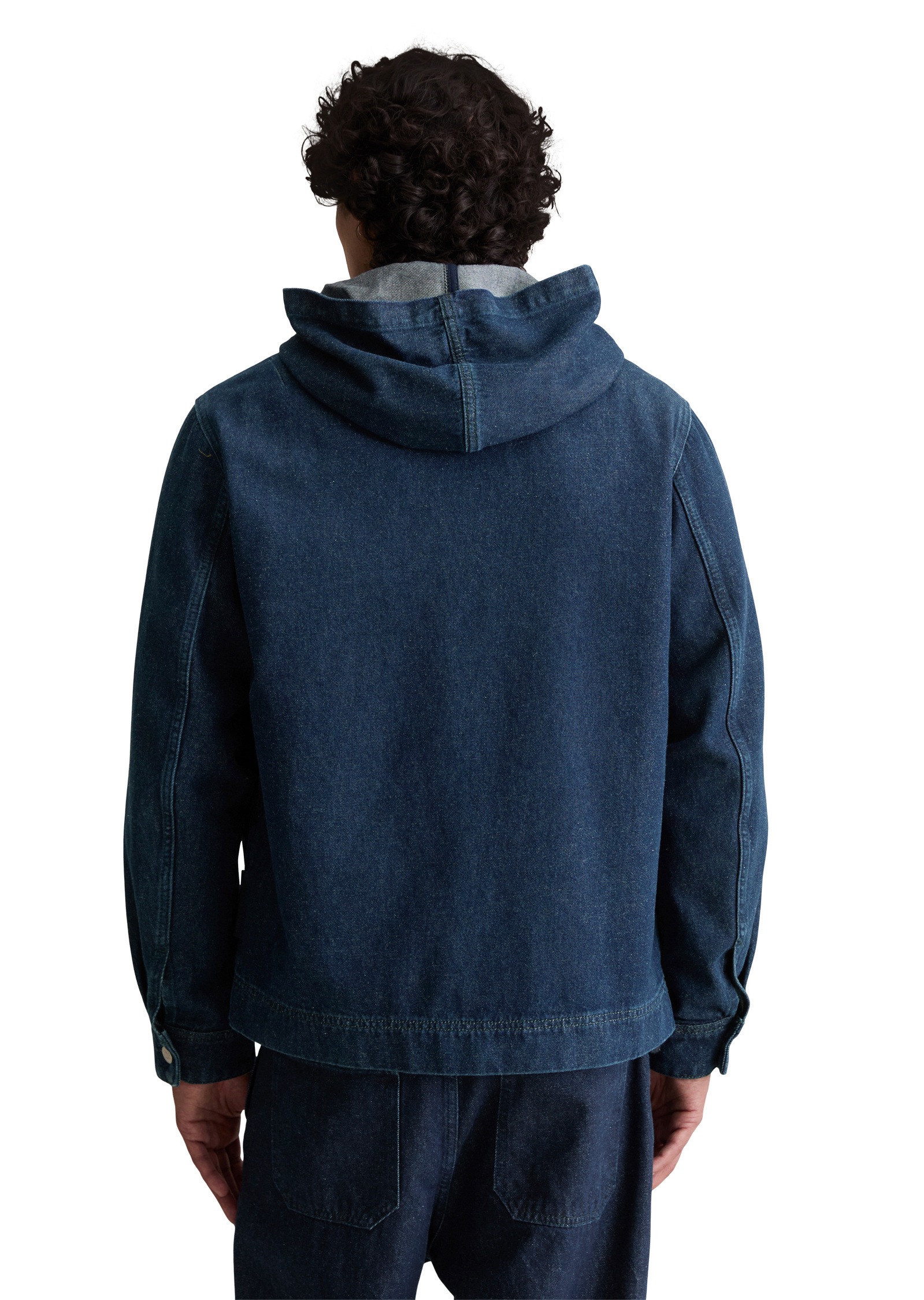 Thumbnail - Marc OPolo DENIM Jeansjacke "aus Denim mit europäischen Brennnesselfasern"