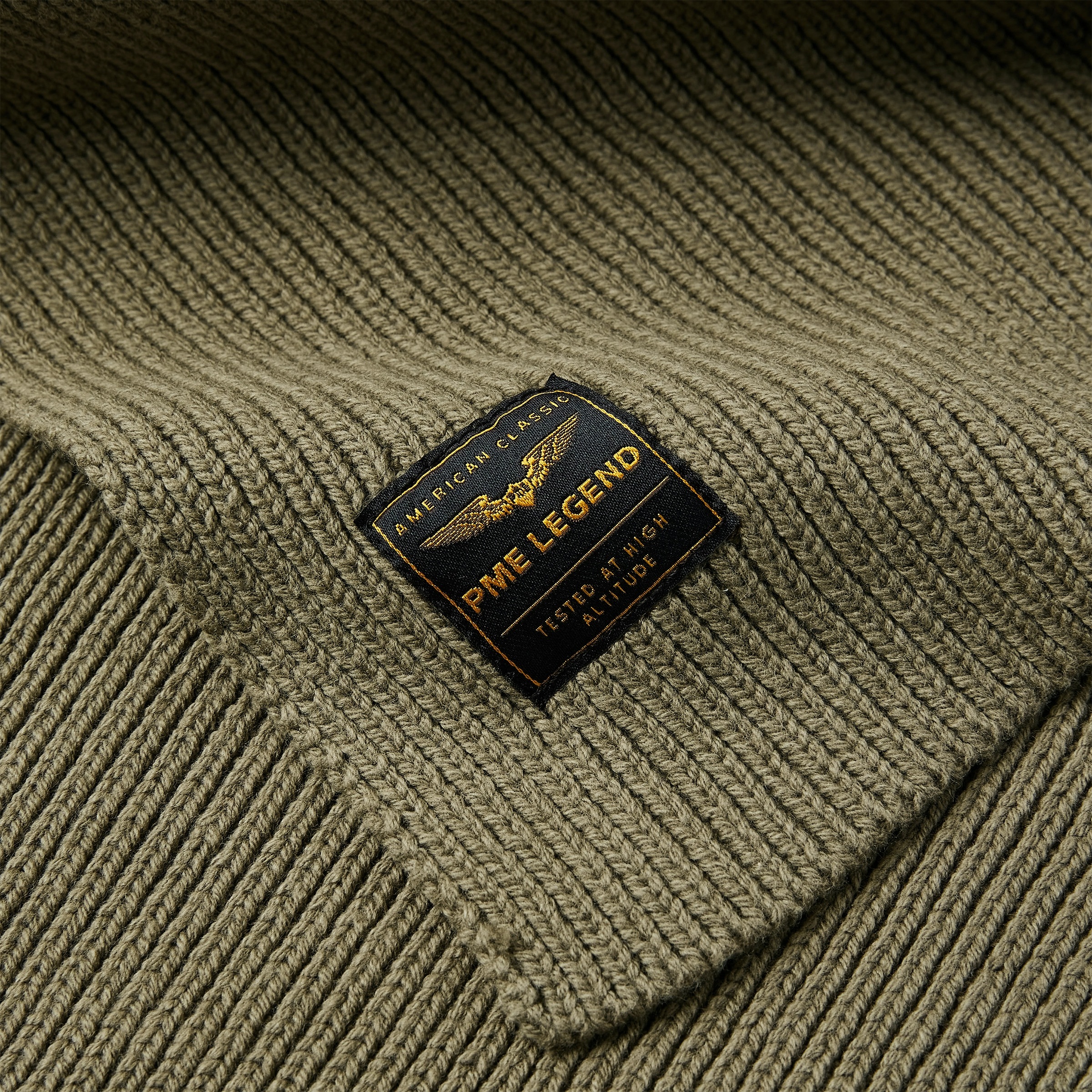 PME LEGEND Strickschal mit Logo Stickerei günstig online kaufen