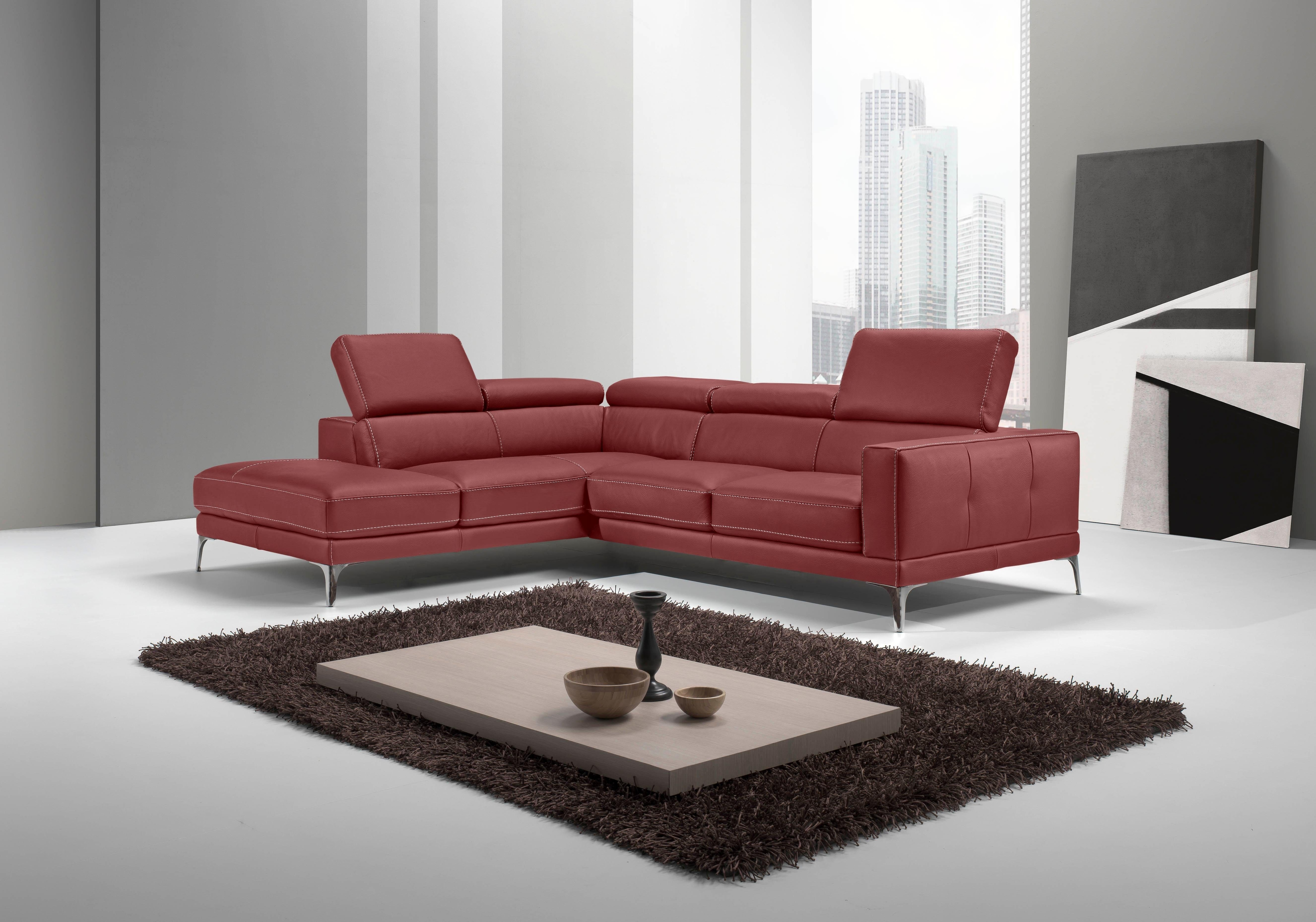 Egoitaliano Ecksofa "Claudie, Designsofa mit extrakomfortablem Sitzkomfort, L-Form" Inkl. Kopfteilverstellung, L-Form