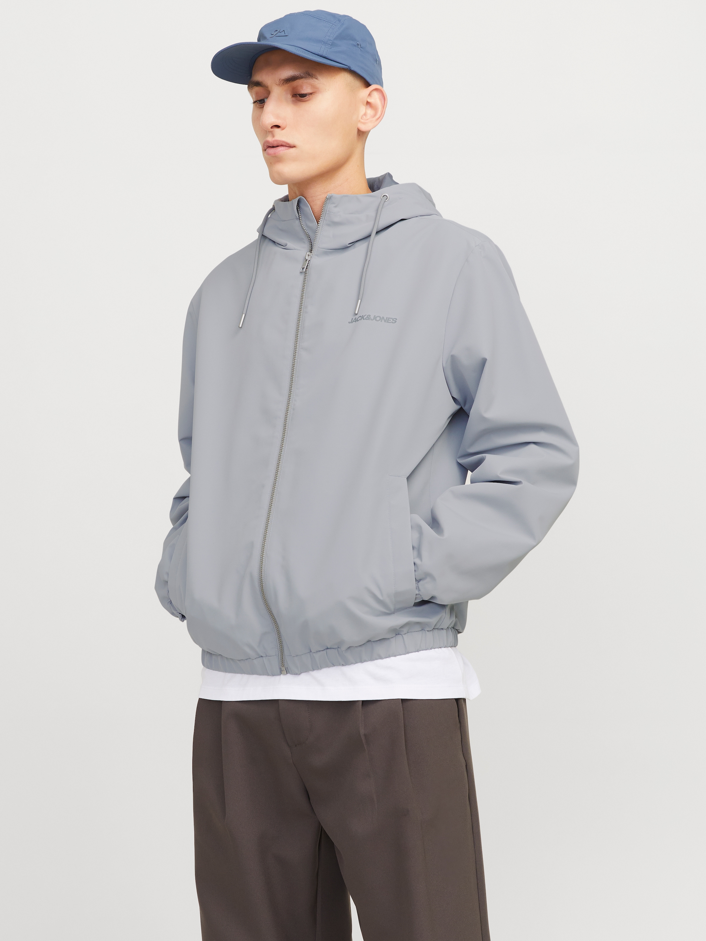 Jack & Jones Blouson "JJELEGACY LIGHT JACKET HOOD NOOS", mit Kapuze, mit Lo günstig online kaufen