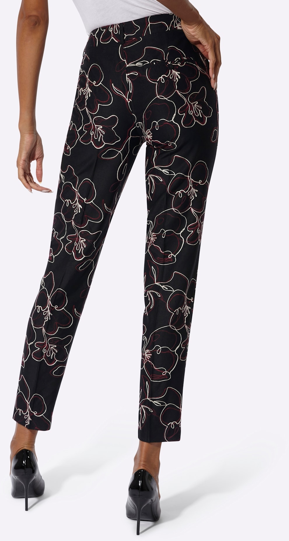 creation L Bügelfaltenhose