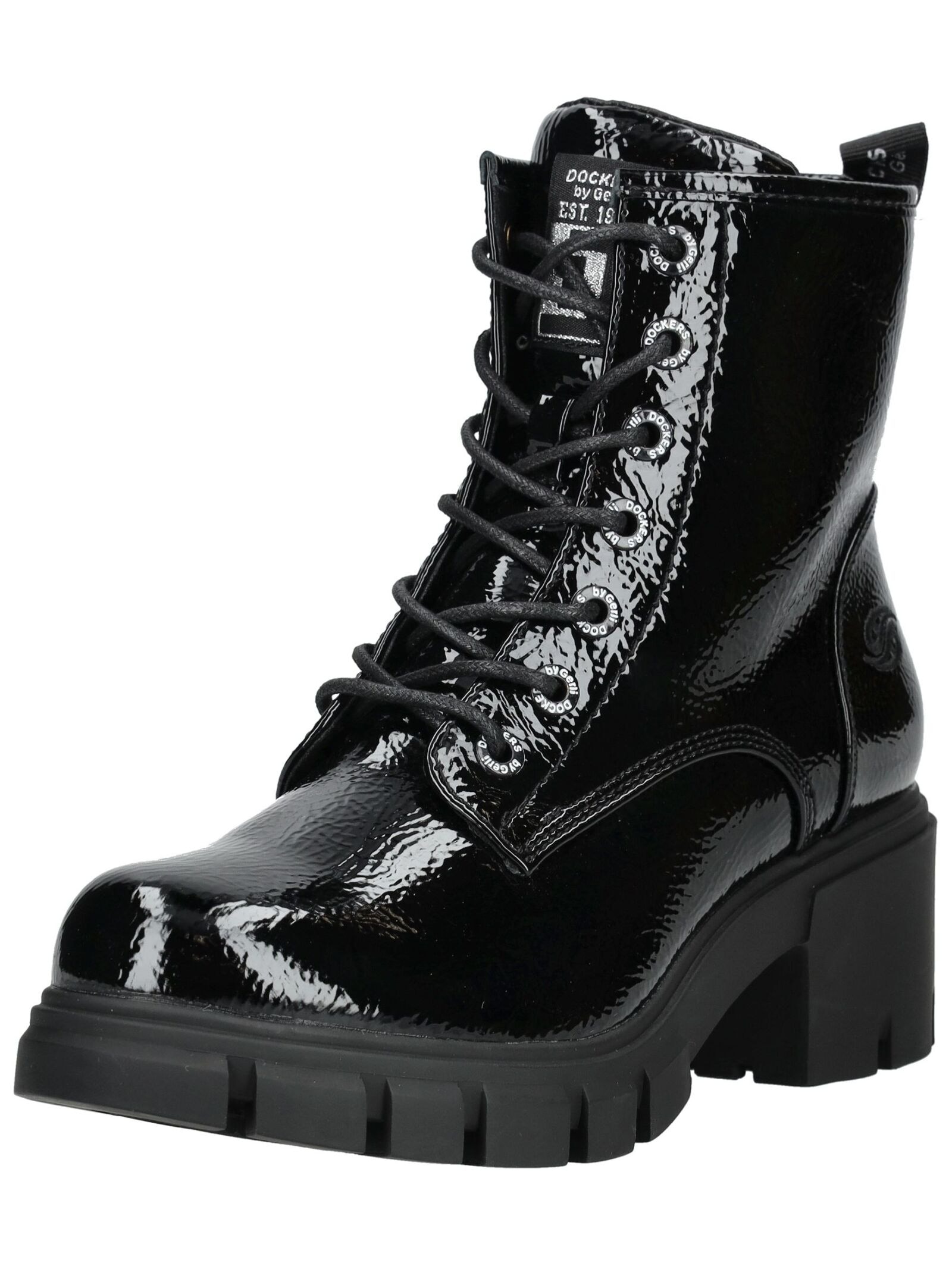 Dockers by Gerli Schnürstiefelette "Dockers by Gerli Stiefelette Lederimita günstig online kaufen