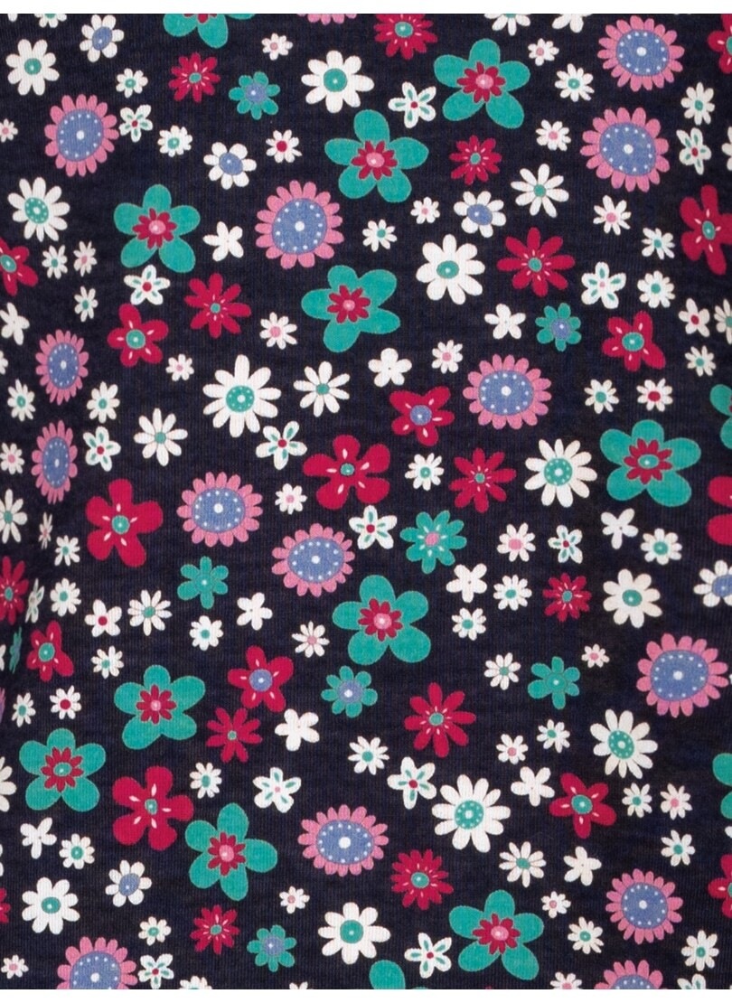 Trigema Longsleeve »TRIGEMA Langarmshirt mit farbenfrohem Blumen-Muster«, (1 tlg.)