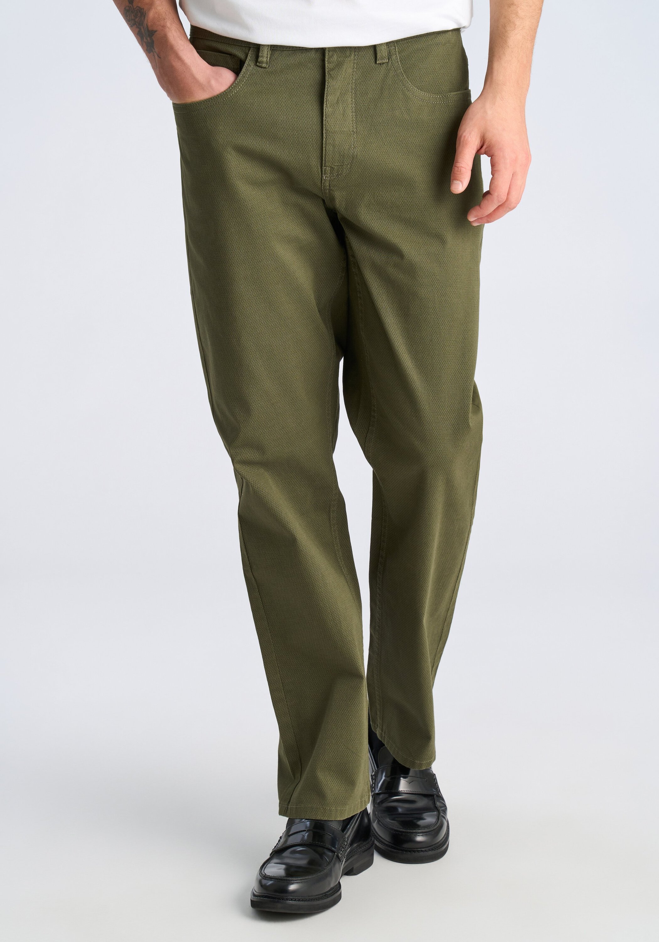 LINDBERGH 5-Pocket-Hose "5-Pocket Hose Relaxed Loose Fit"