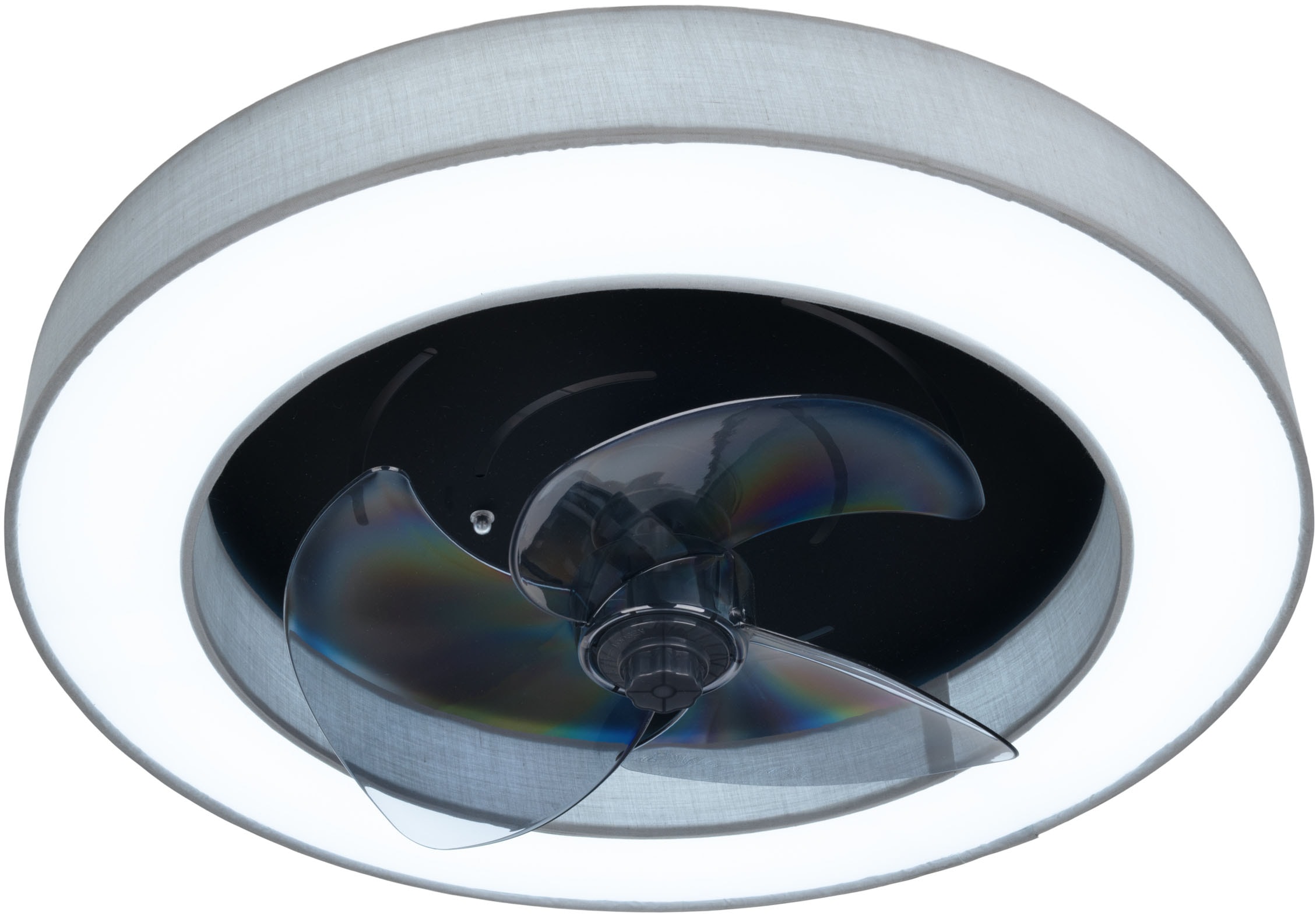 OTTO home LED Deckenleuchte »Deckenventilator Vittor« LED-Modul 1 Stk. warmweiß - kaltweiß inkl. Ventilator, dimmbar, CCT, Memory, Nachtlicht, Timer, IR-Fernbed.