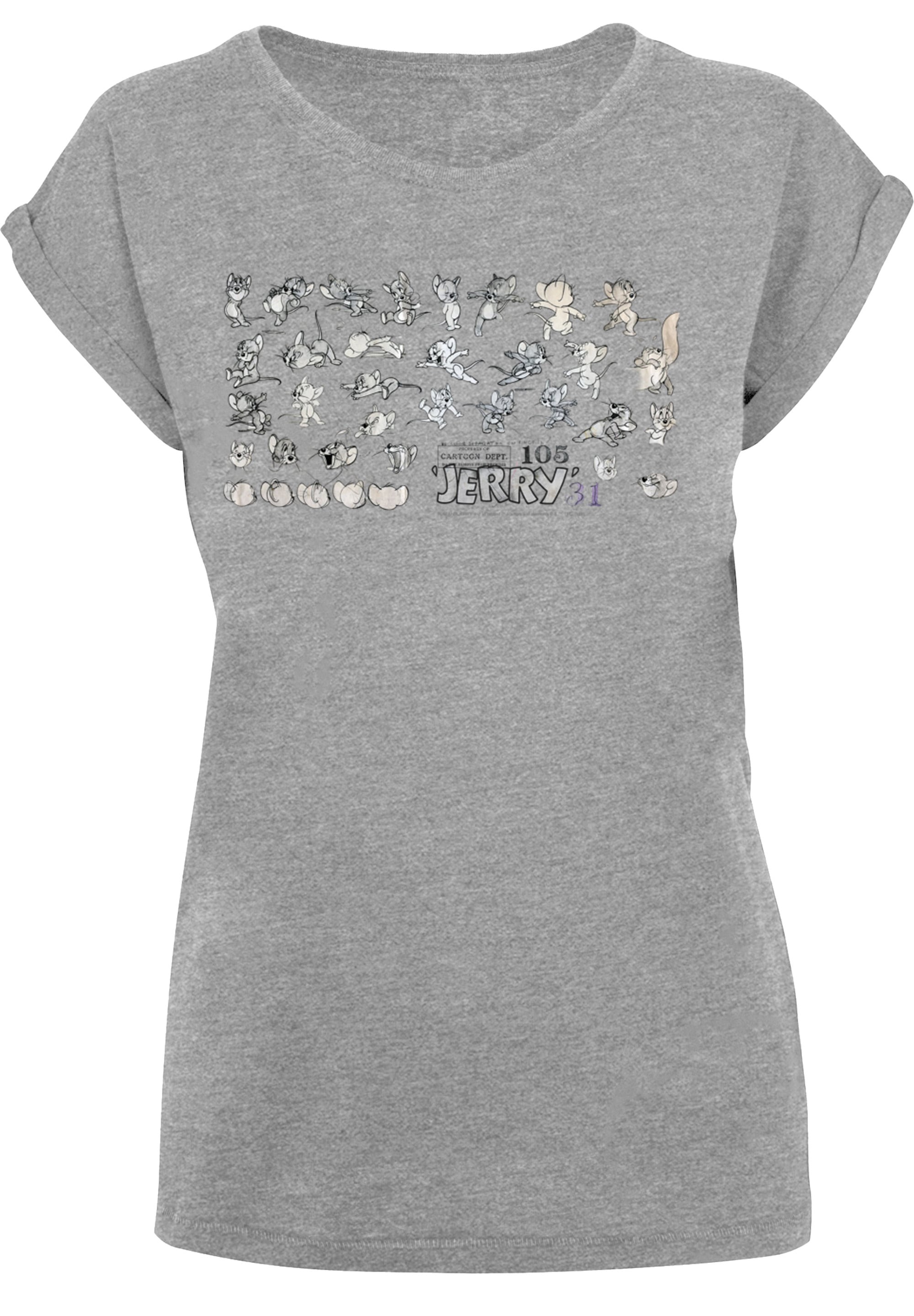 F4NT4STIC T-Shirt »Tom and Jerry TV Serie Cartoon Dept Jerry«, Print