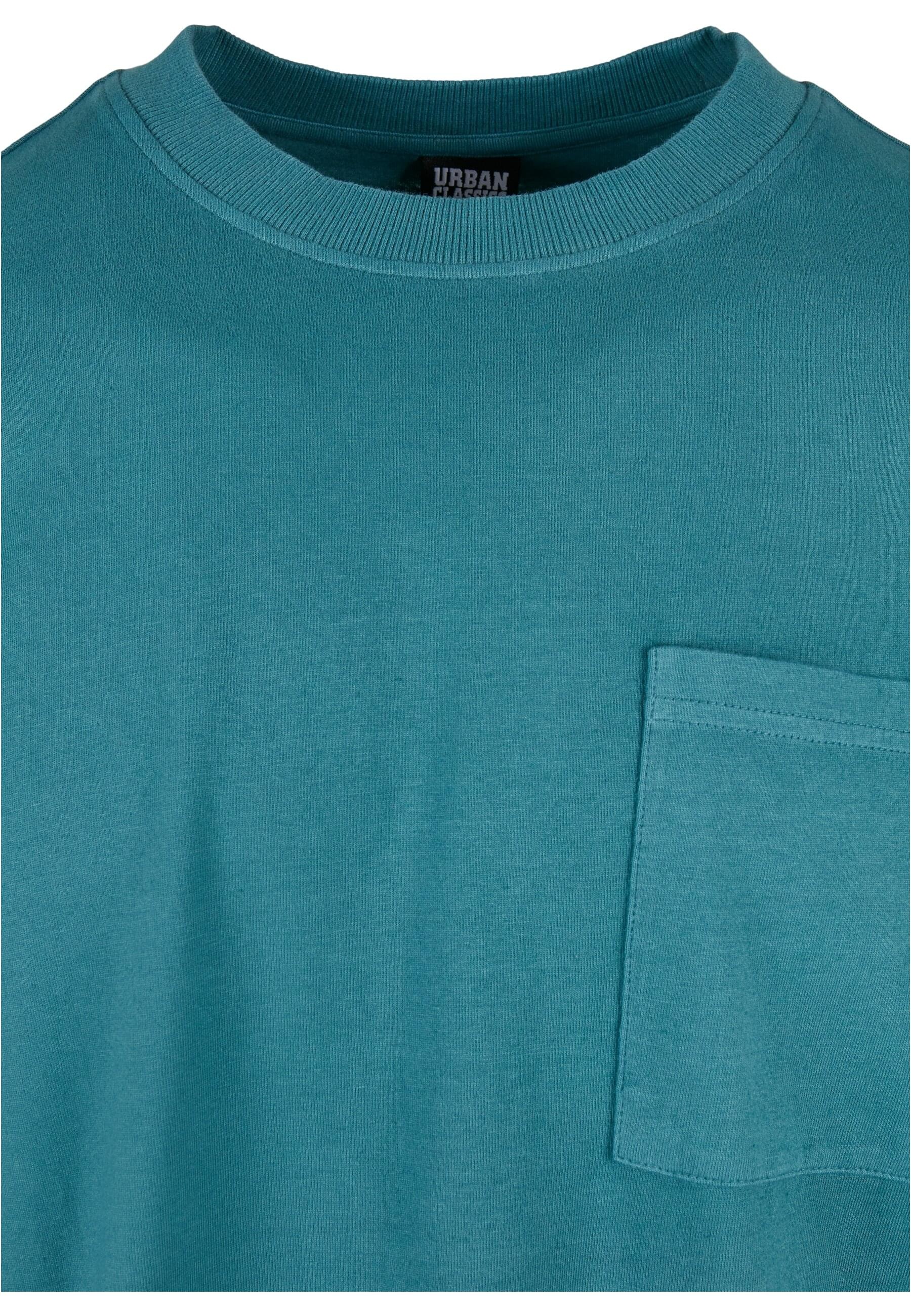 URBAN CLASSICS Longsleeve »Urban Classics Herren Pigment Dyed Pocket Longsleeve«, (1 tlg.)