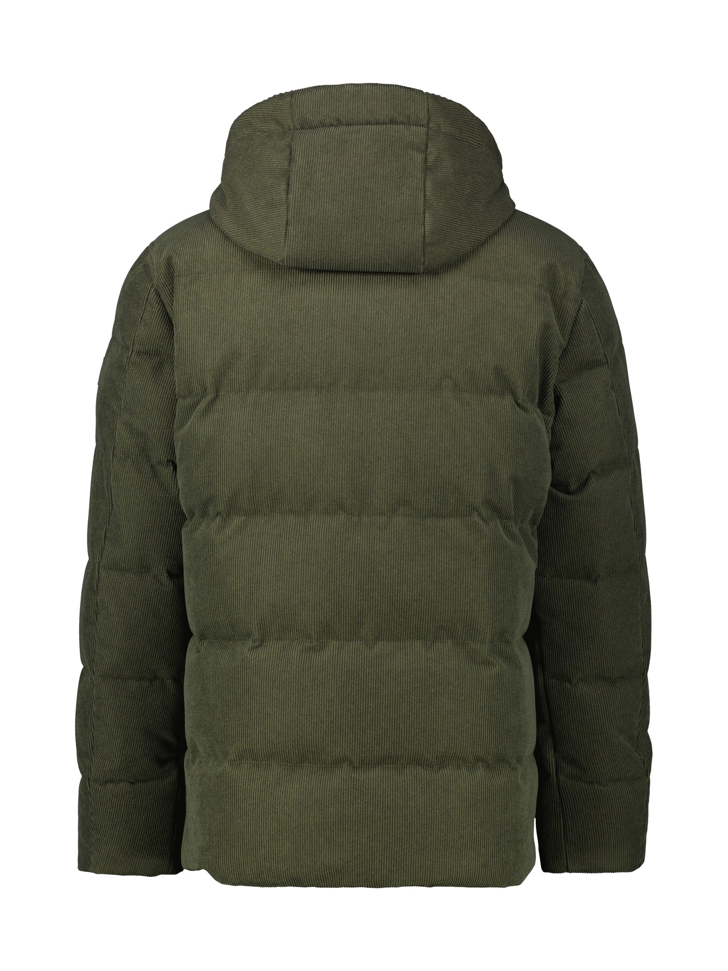 LERROS Steppjacke »LERROS Herren Steppjacke in funktionaler Cord-Optik«, mit Kapuze, Wasser- und windabweisend, atmungsaktiv