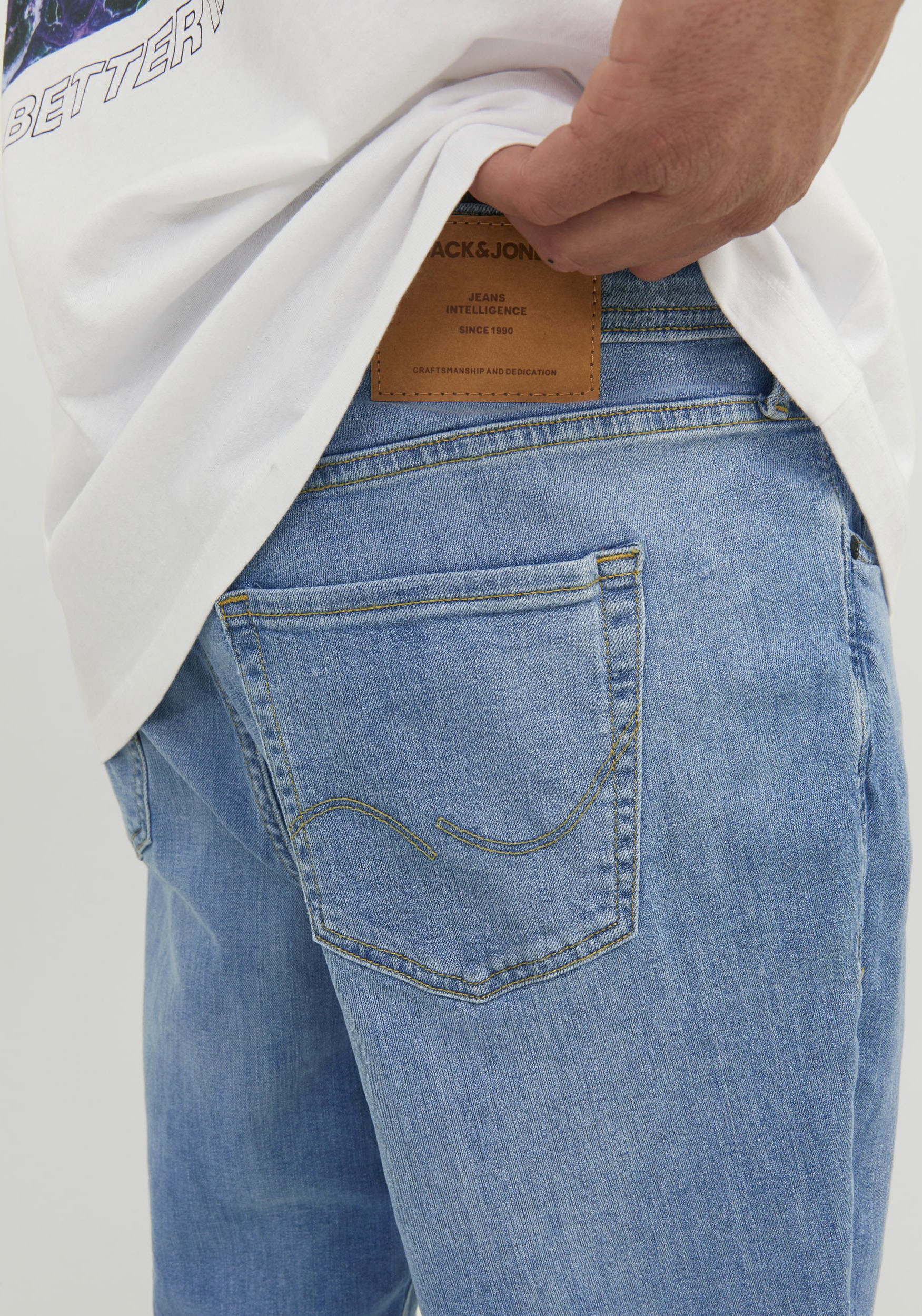 Thumbnail - Jack & Jones PlusSize Tapered-fit-Jeans "MIKE ORIGINAL", Bis Weite 48