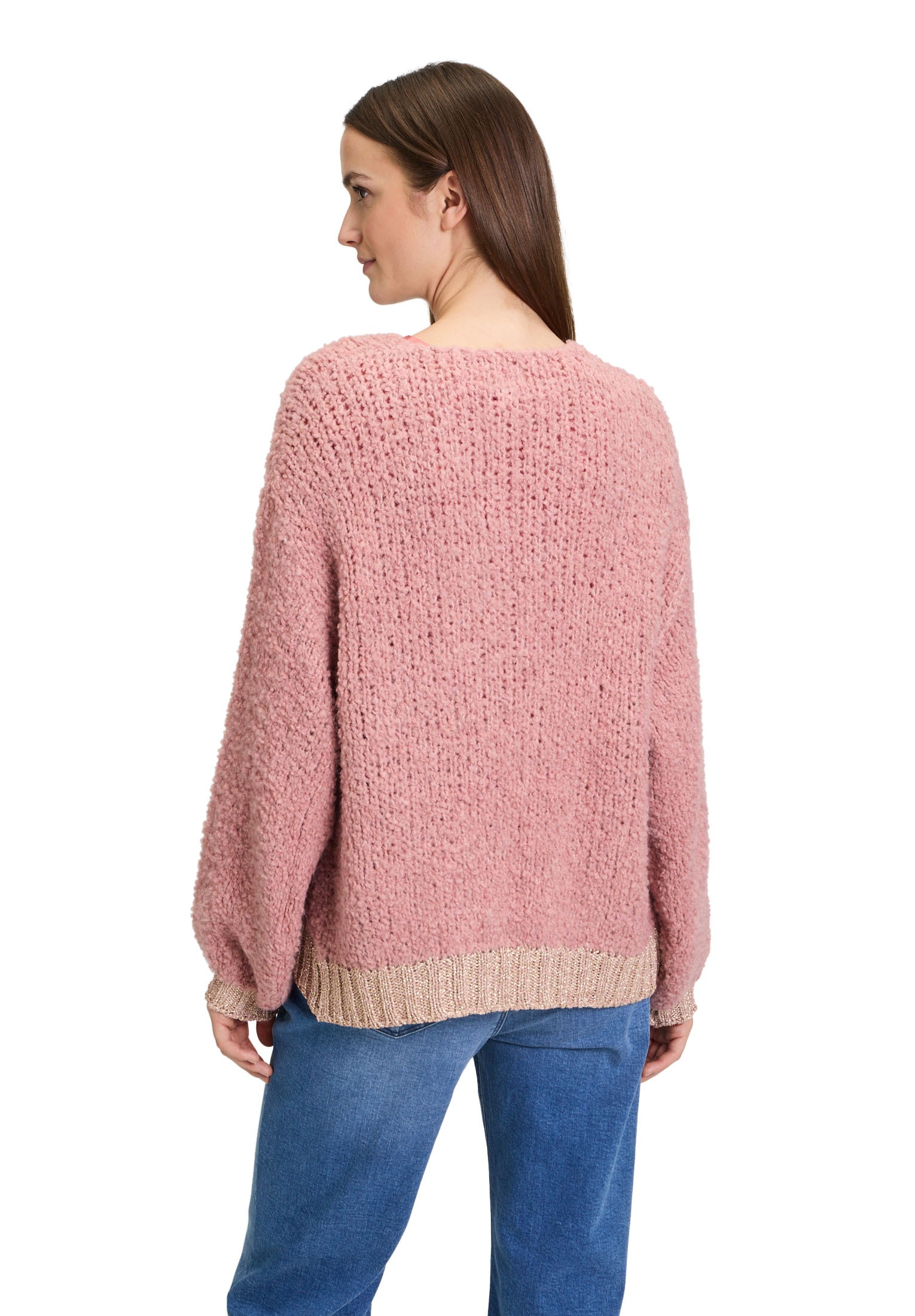 Cartoon Strickjacke »Cartoon Damen Strick-Cardigan mit V-Ausschnitt«, Rippbündchen