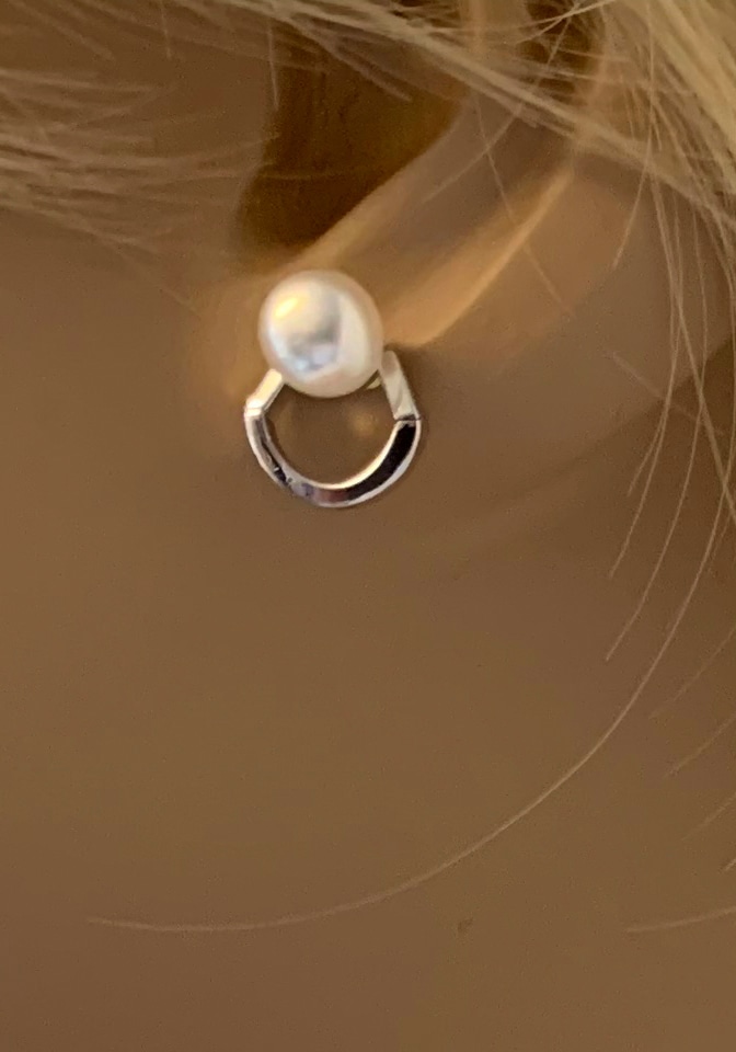 Adriana Paar Ohrstecker »Amalfi, A4«, Made in Germany - mit Süßwasserzuchtperle