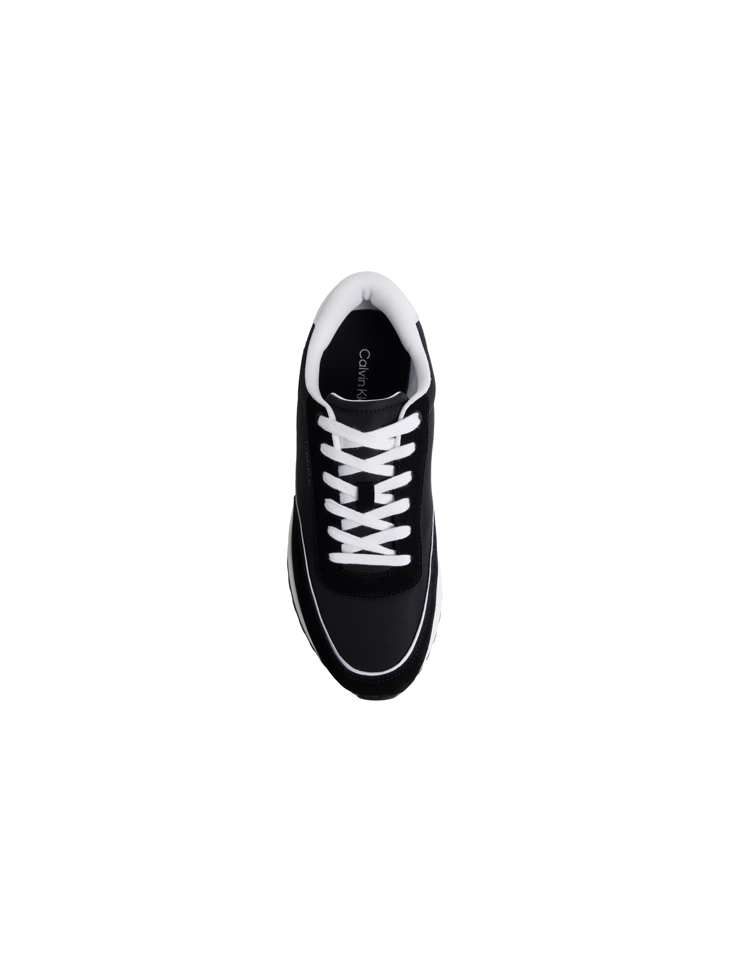 Calvin Klein City Runner Laceup NY Mix Sneaker Black/White 45 2