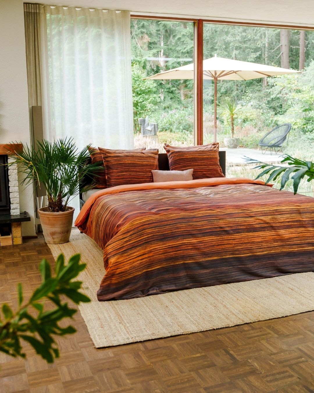 kayori Bettwäsche "Mosa" 1 Stk. 100% reiner Bio-Baumwoll-Satin günstig online kaufen