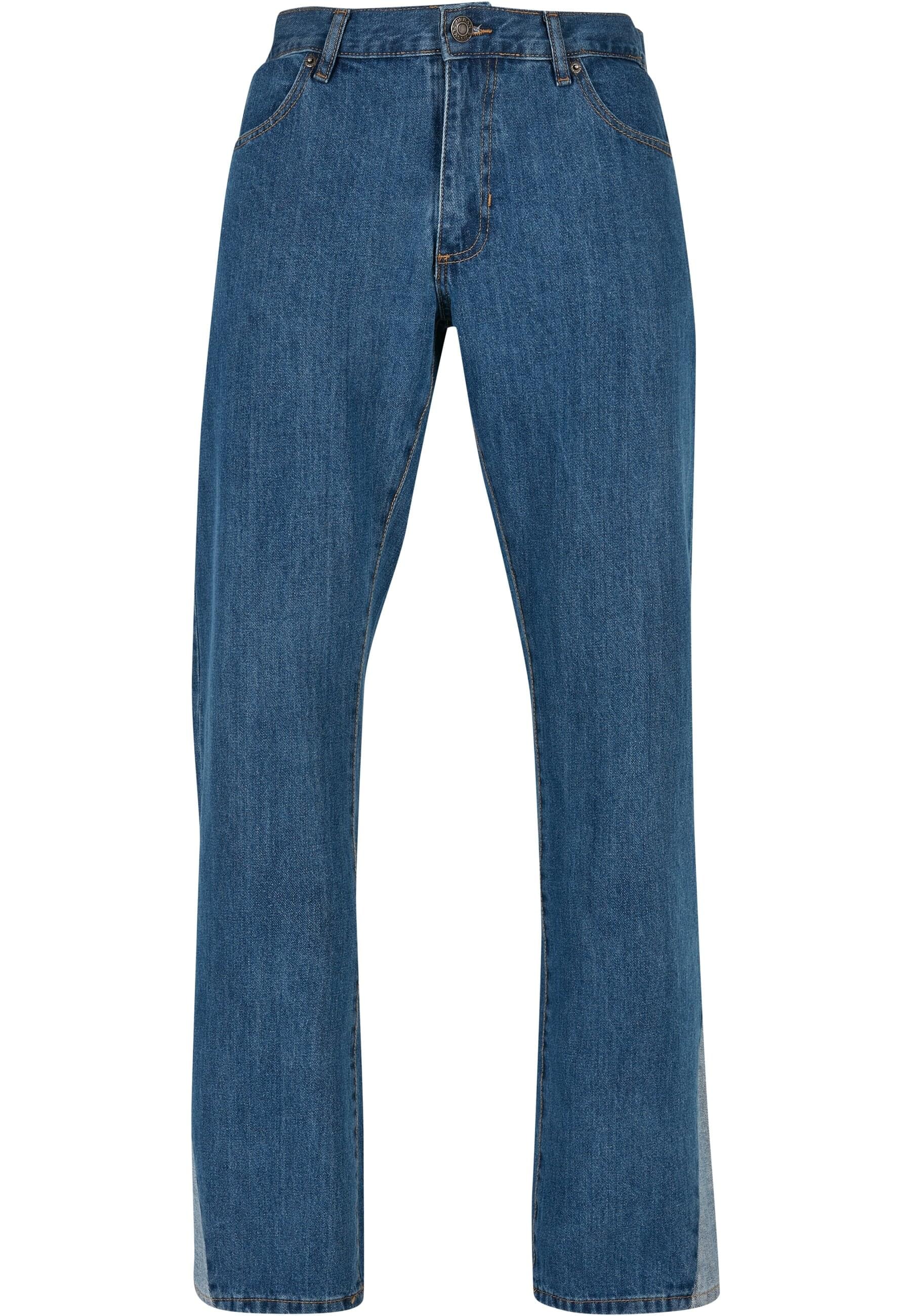 Bequeme Jeans »Urban Classics Herren Organic Triangle Denim«, (1 tlg.)