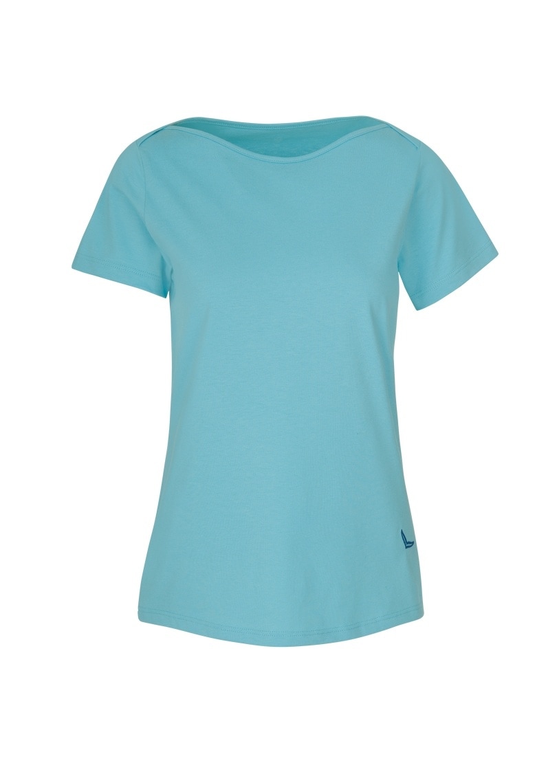 Trigema T-Shirt »TRIGEMA Schickes Damen T-Shirt in Öko-Qualität«, (1 tlg.)