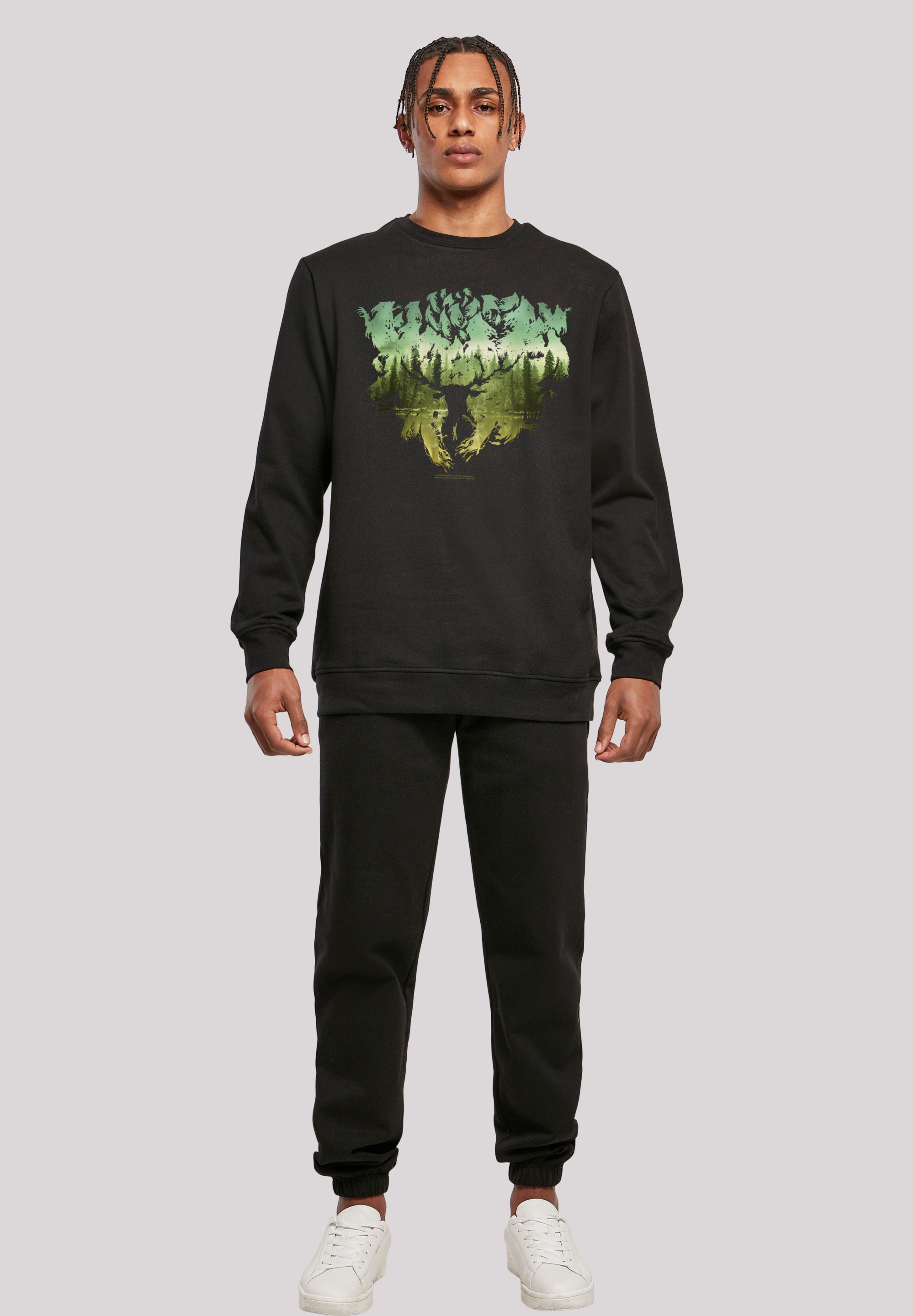 F4NT4STIC Sweatshirt »Harry Potter Magical Forest«, Print