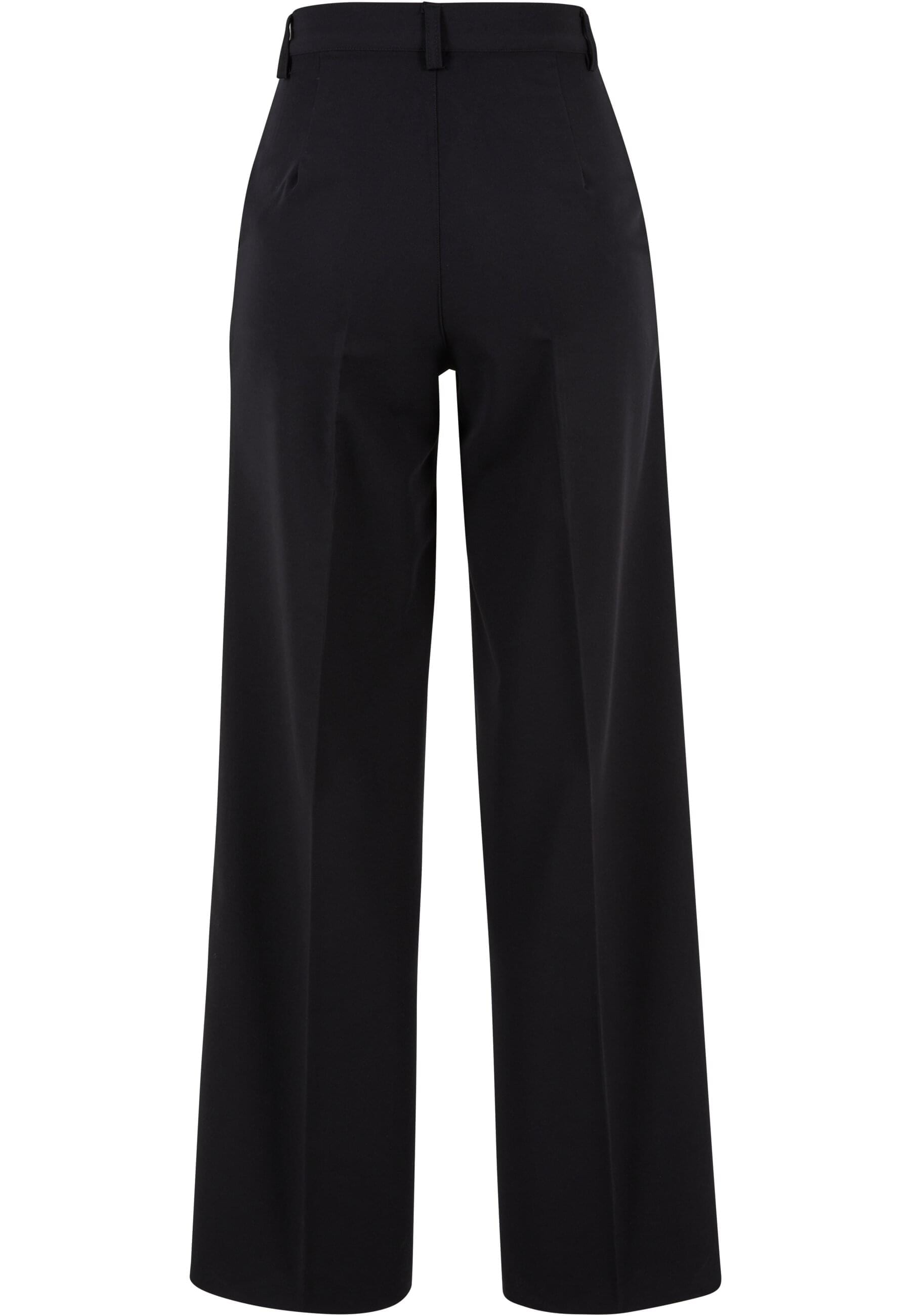 URBAN CLASSICS Stoffhose »Urban Classics Damen Ladies Wide Pleated Pants«, (1 tlg.)