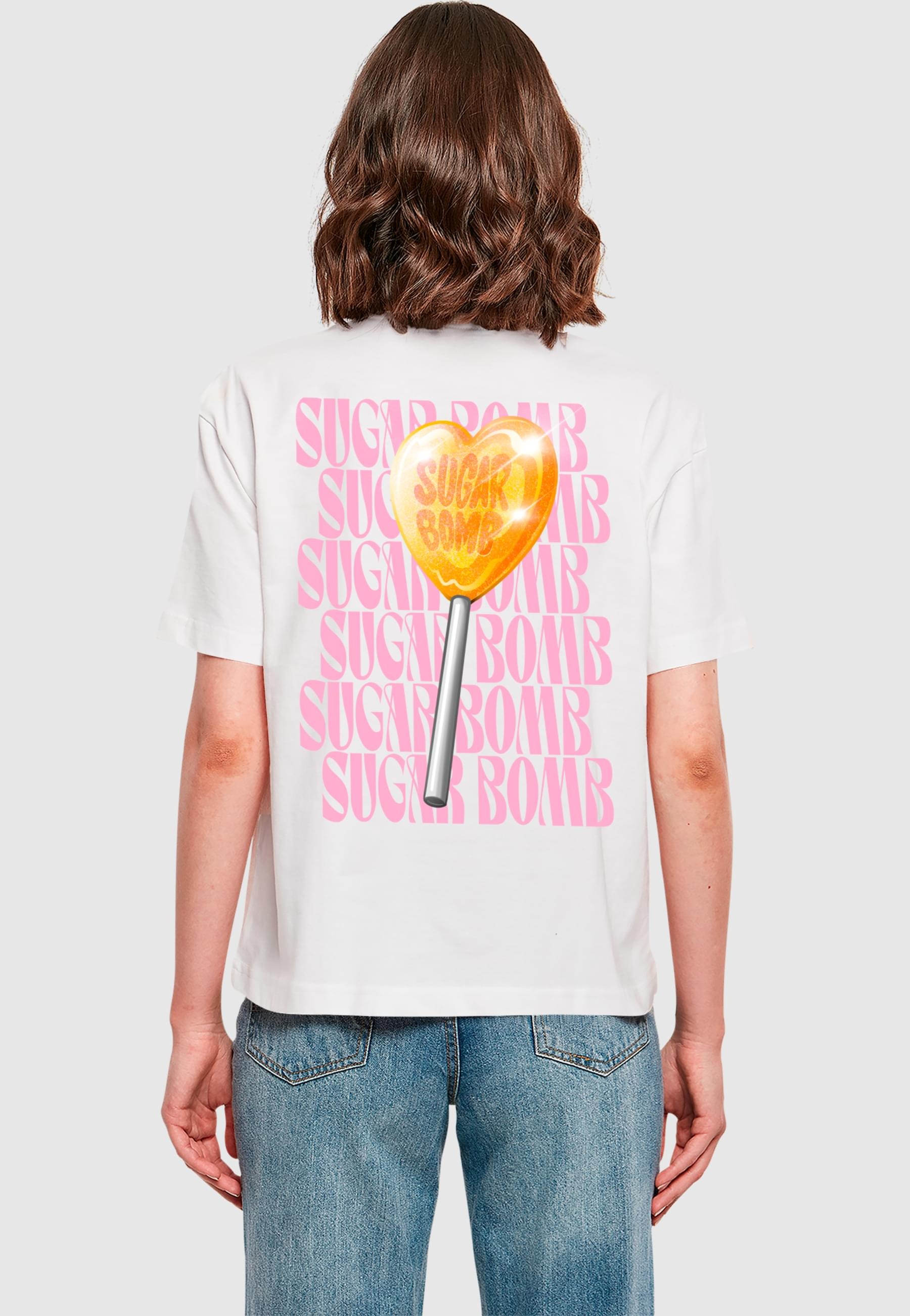 Miss Tee T-Shirt »Miss Tee Damen Sugar Bomb Tee«, (1 tlg.)