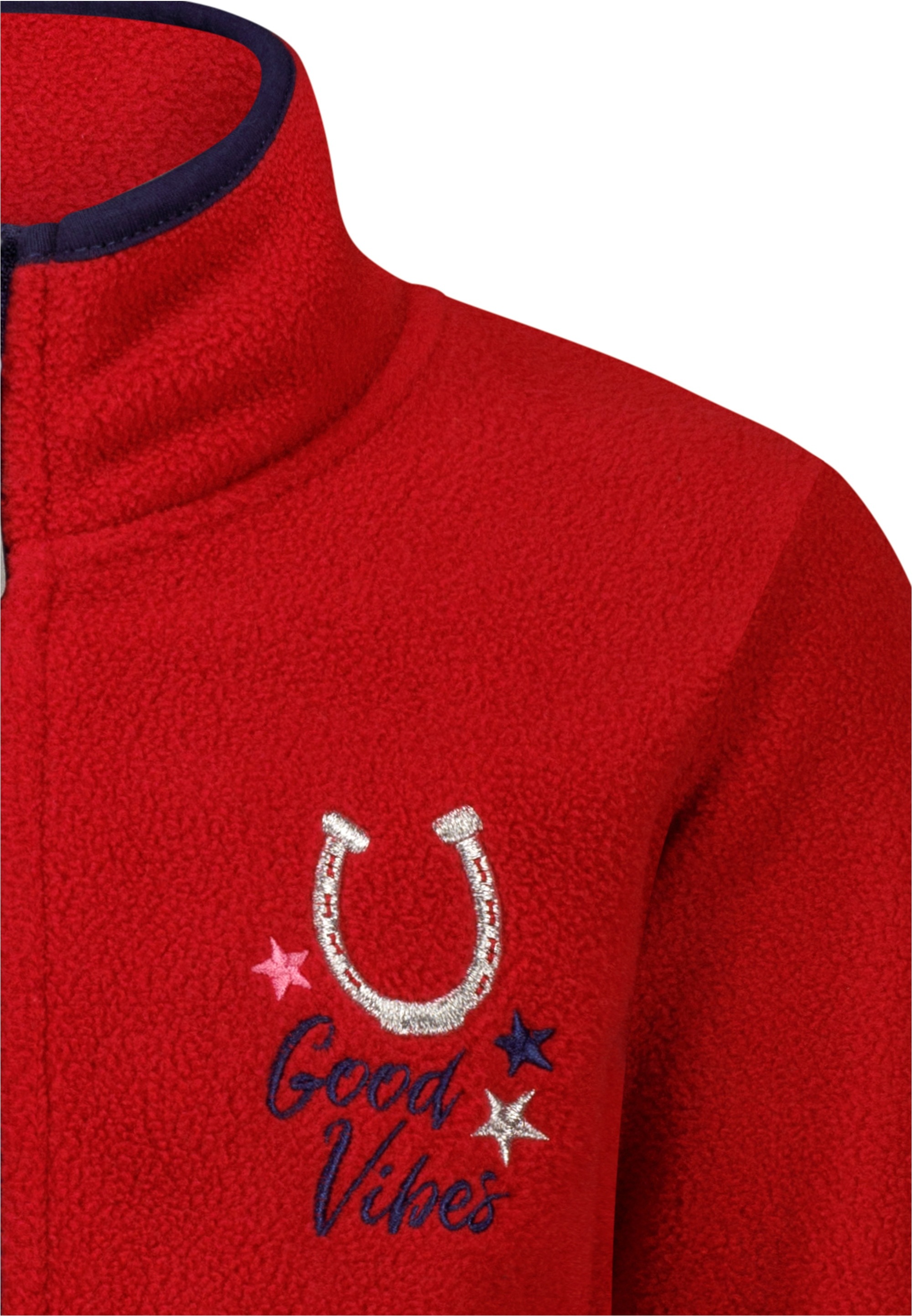 SALT AND PEPPER Fleecejacke »Horse«, mit Pferde-Stickerei