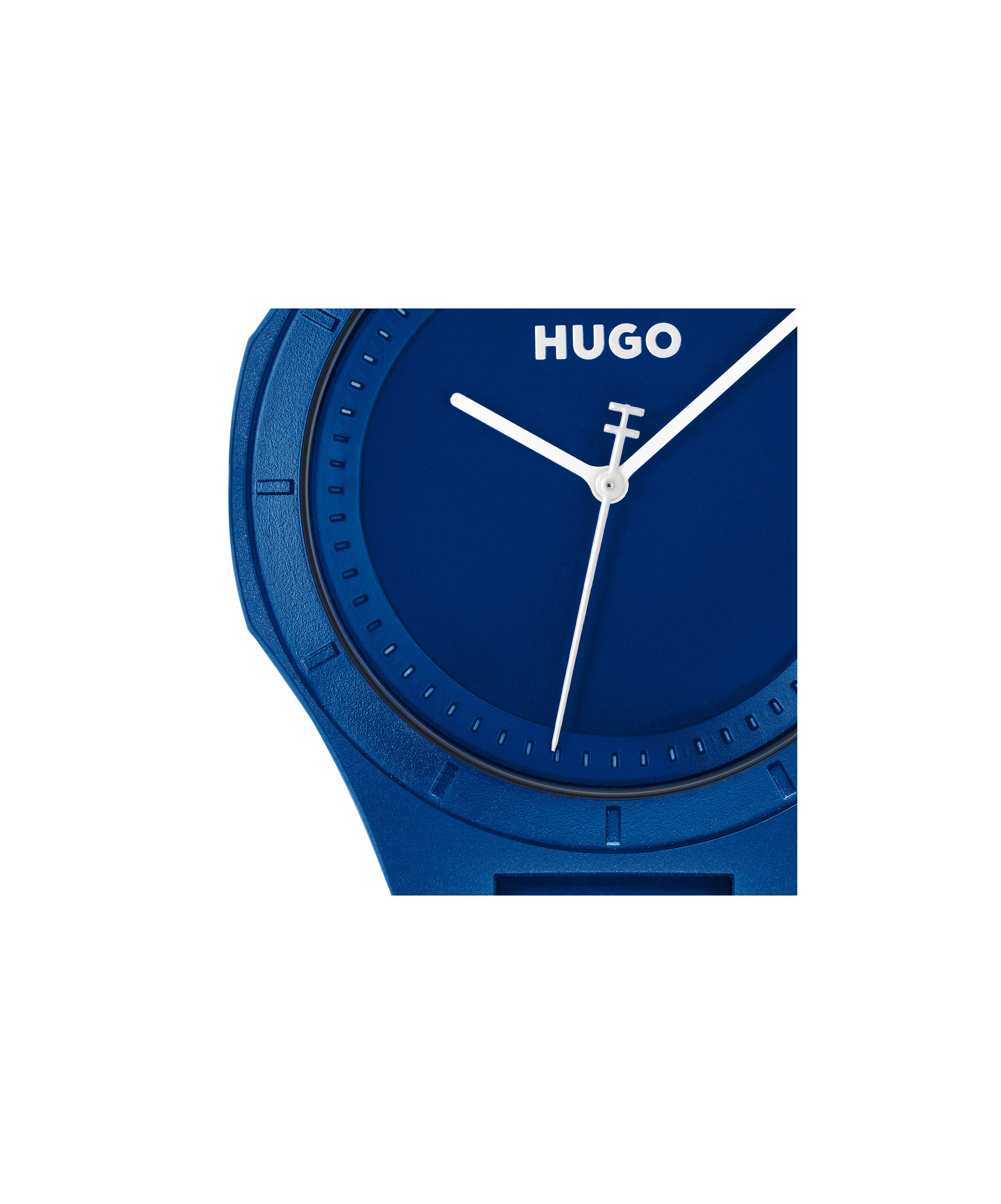 HUGO Quarzuhr »#LIT« Armbanduhr, Herrenuhr, Silikonarmband, analog