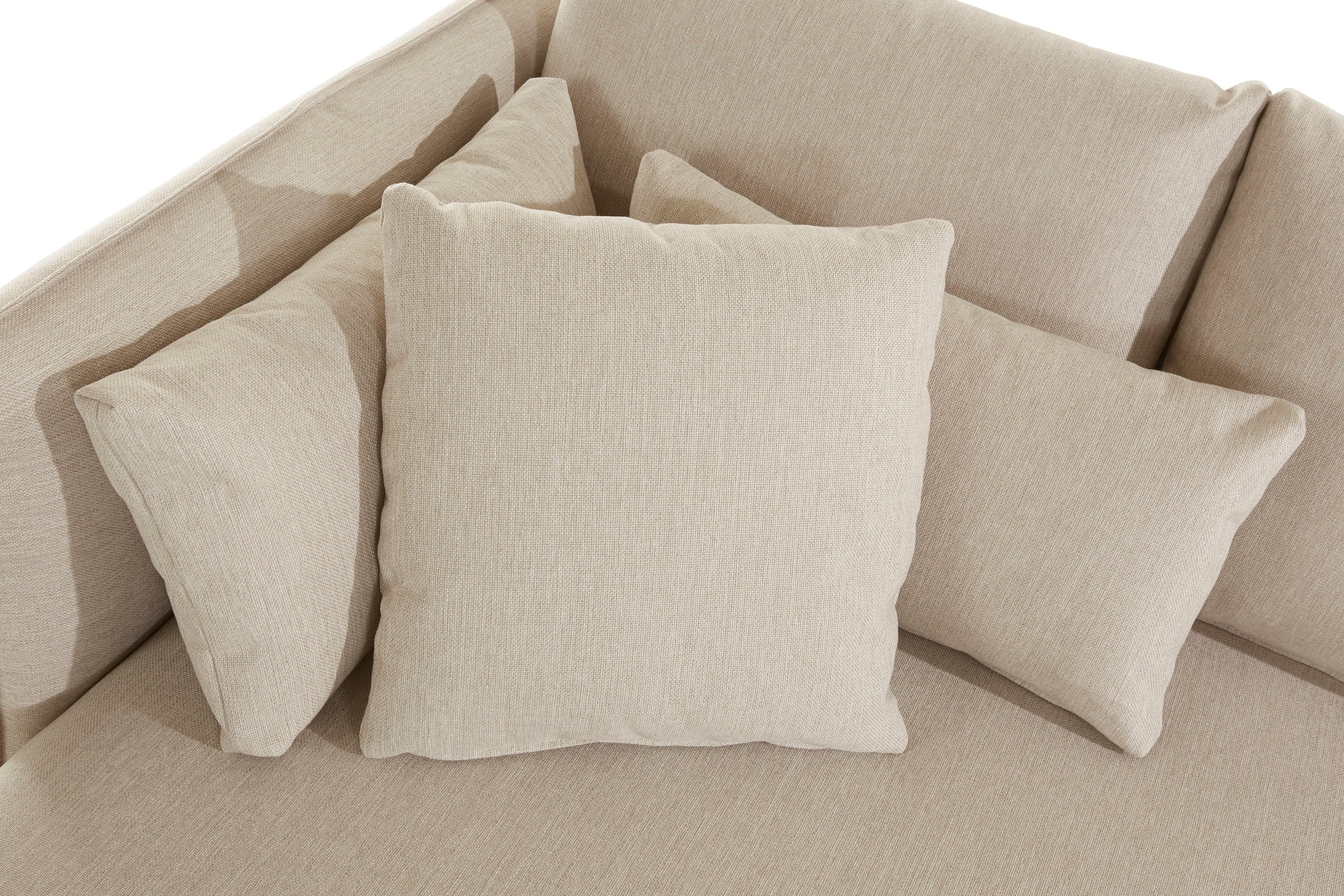andas Ottomane »Nöre«, kurzes Lounge-Modul - zum Zusammenstellen, Breite 138 cm, Tiefe 128 cm