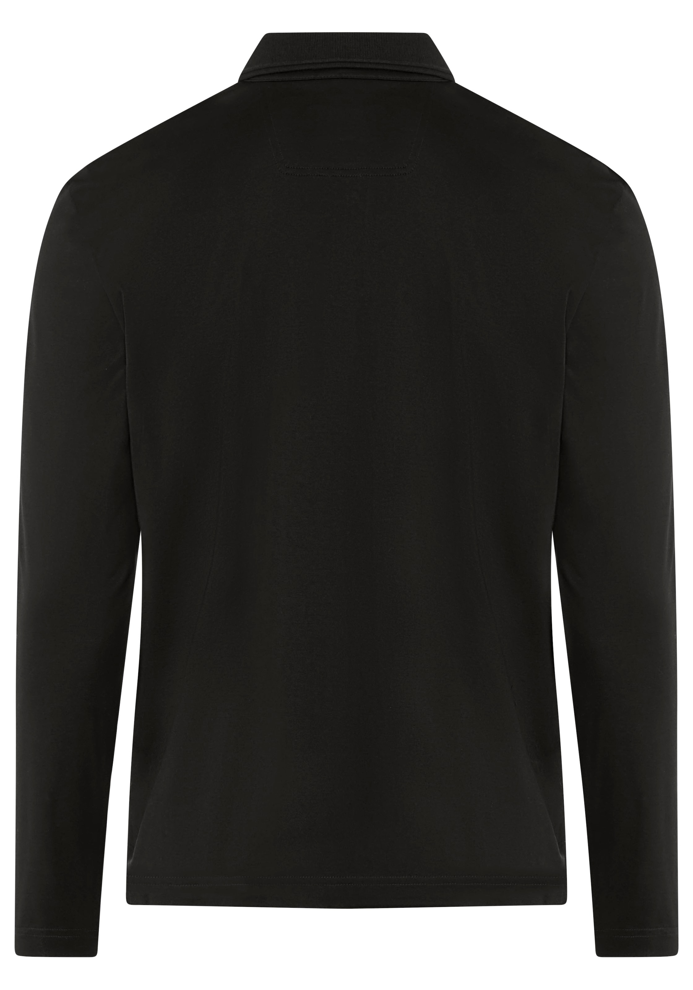 BOSS GREEN Langarm-Poloshirt »Pirol«, Langarm, regular fit, Logo-Stickerei