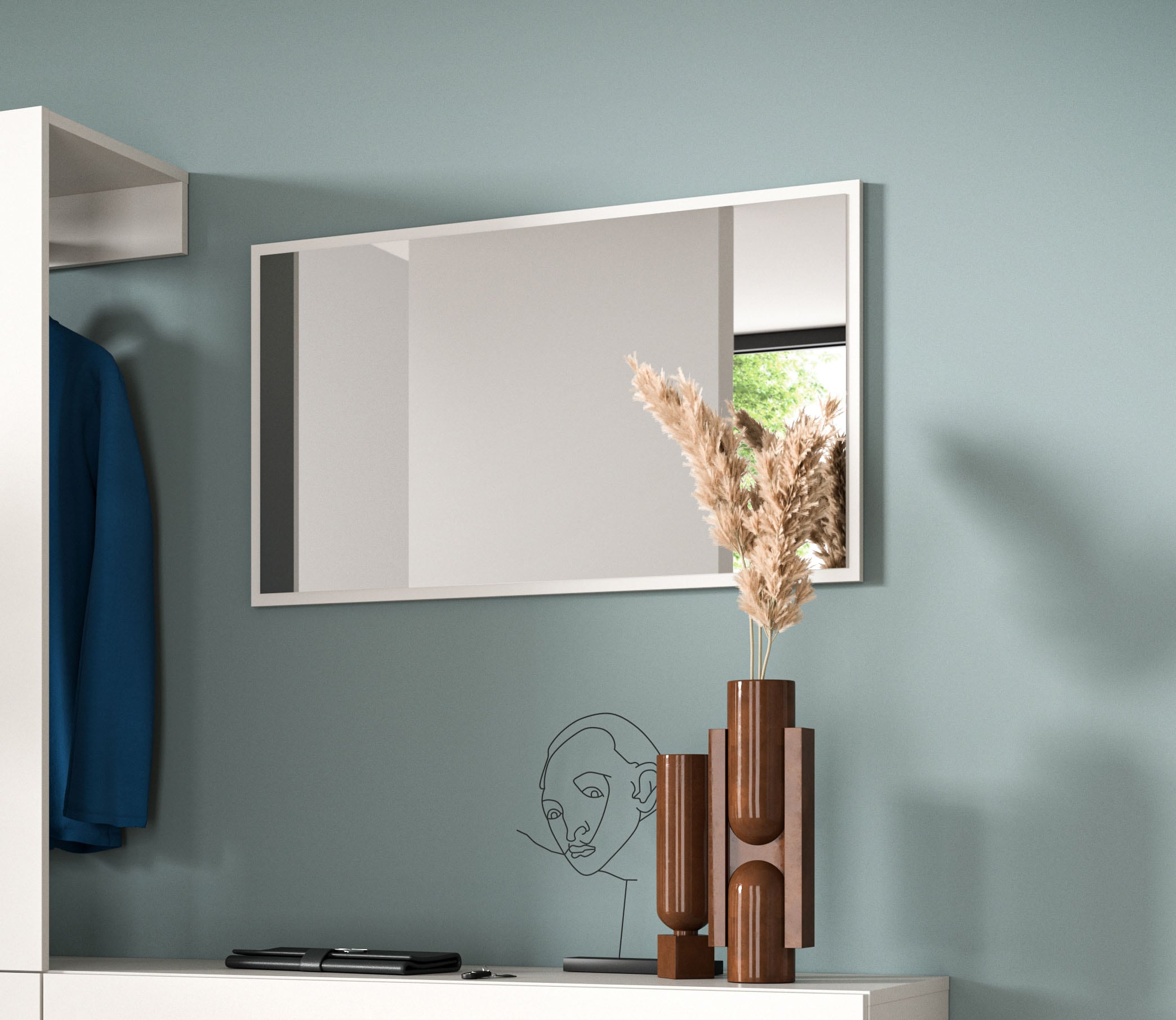INOSIGN Garderobenspiegel, (1 St.), Lumo, Spiegel, Breite 83 cm, Flur, Diele, Garderobe