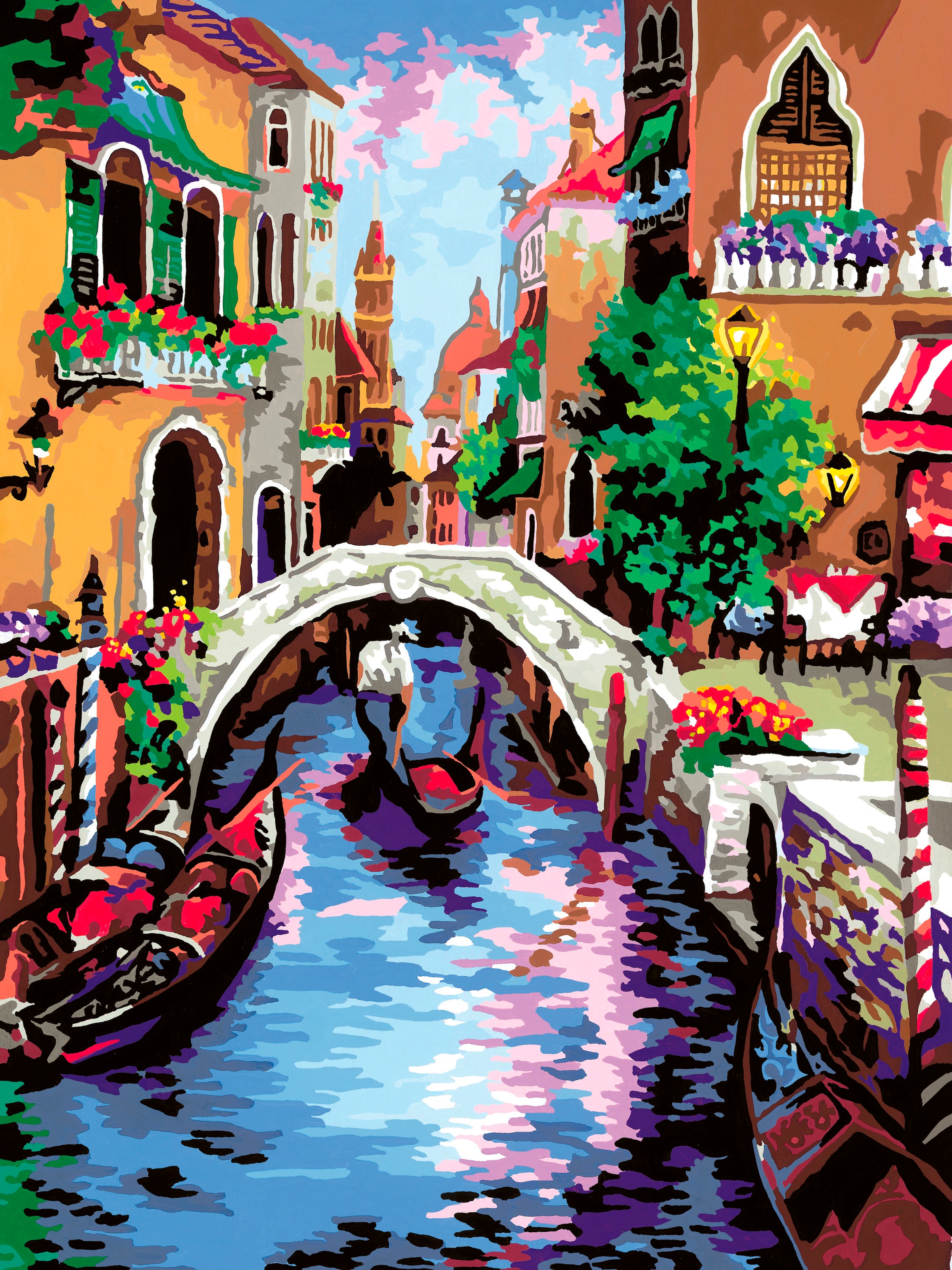 Ravensburger Malen nach Zahlen »CreArt, Zauberhaftes Venedig«, für Erwachsene; Made in Europe