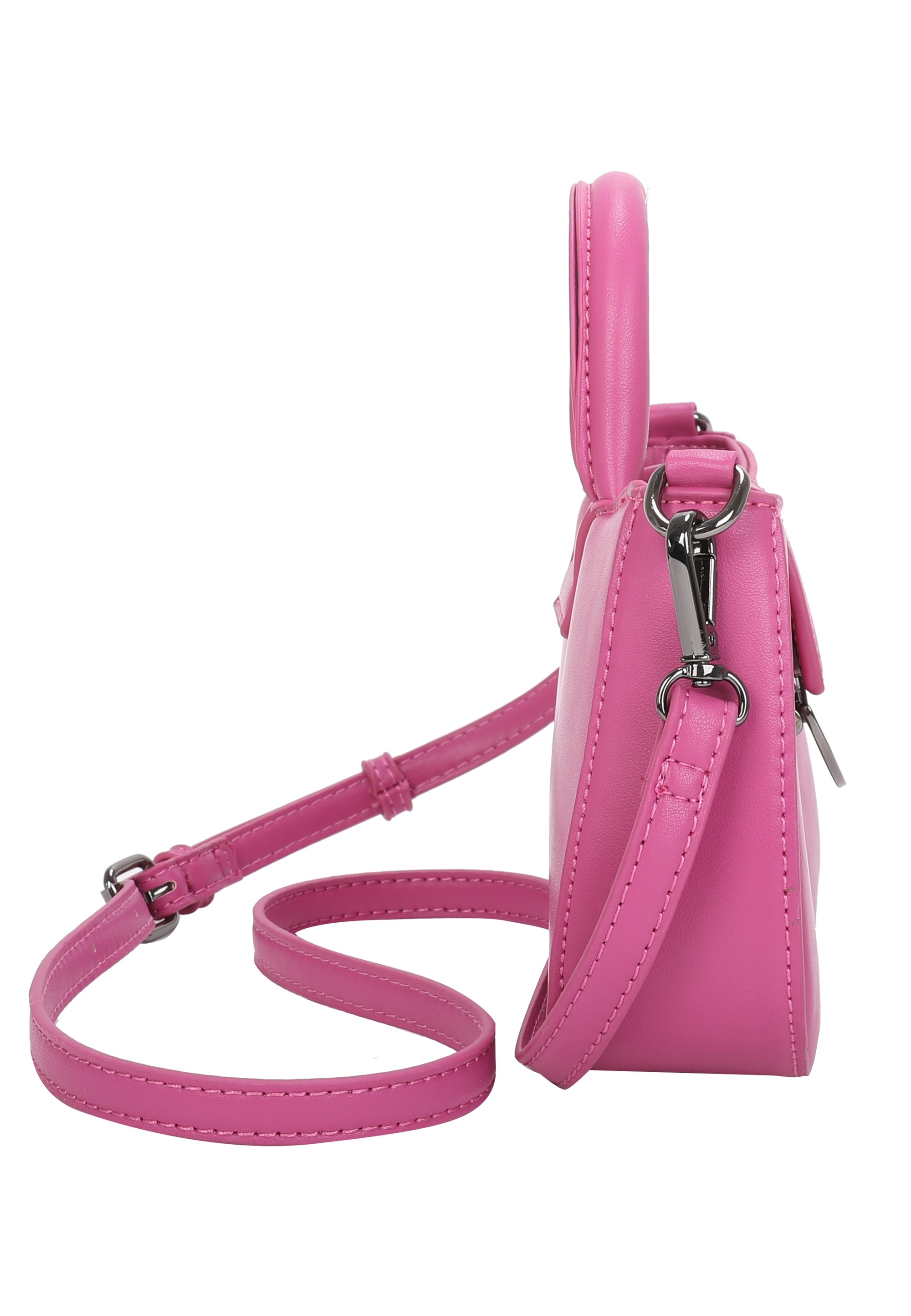 Buffalo Schultertasche »Curve«, mit dekorativem Clip-Metallverschluss