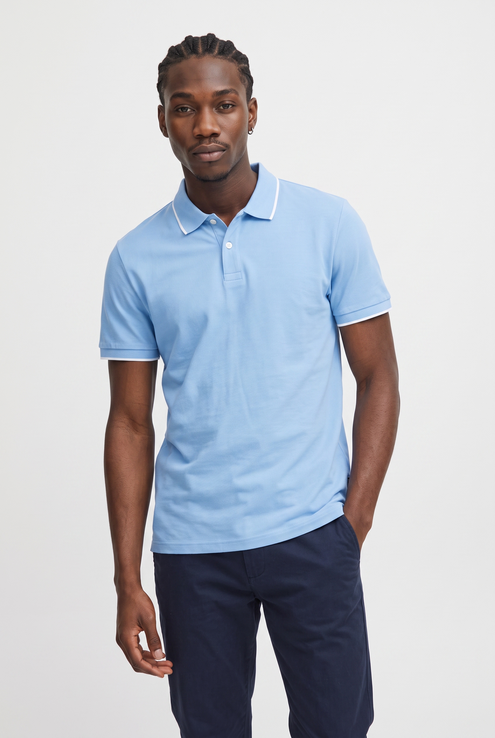 Blend BHGILBERT Polo Short Sleeve Lichen Blue XXL 3