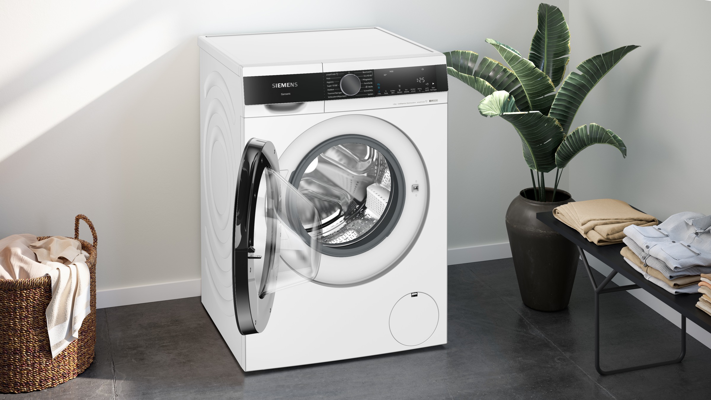 SIEMENS Waschmaschine iQ500 »WG44G2F22«, 9 kg, 1400 U/min