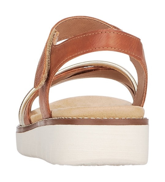 Remonte Riemchensandale, Keilabsatz, Sommerschuh, Sandalette mit herausnehmbarer Softeinlage