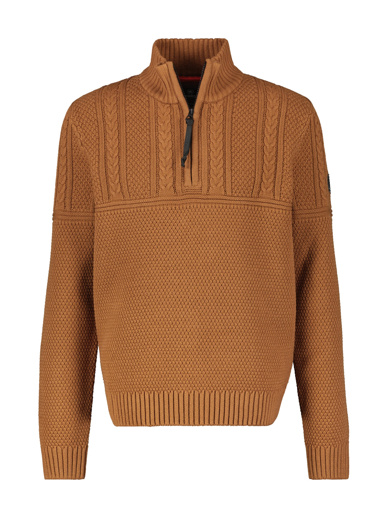 LERROS Strickpullover »LERROS Stricktroyer, Strickmuster-Mix«