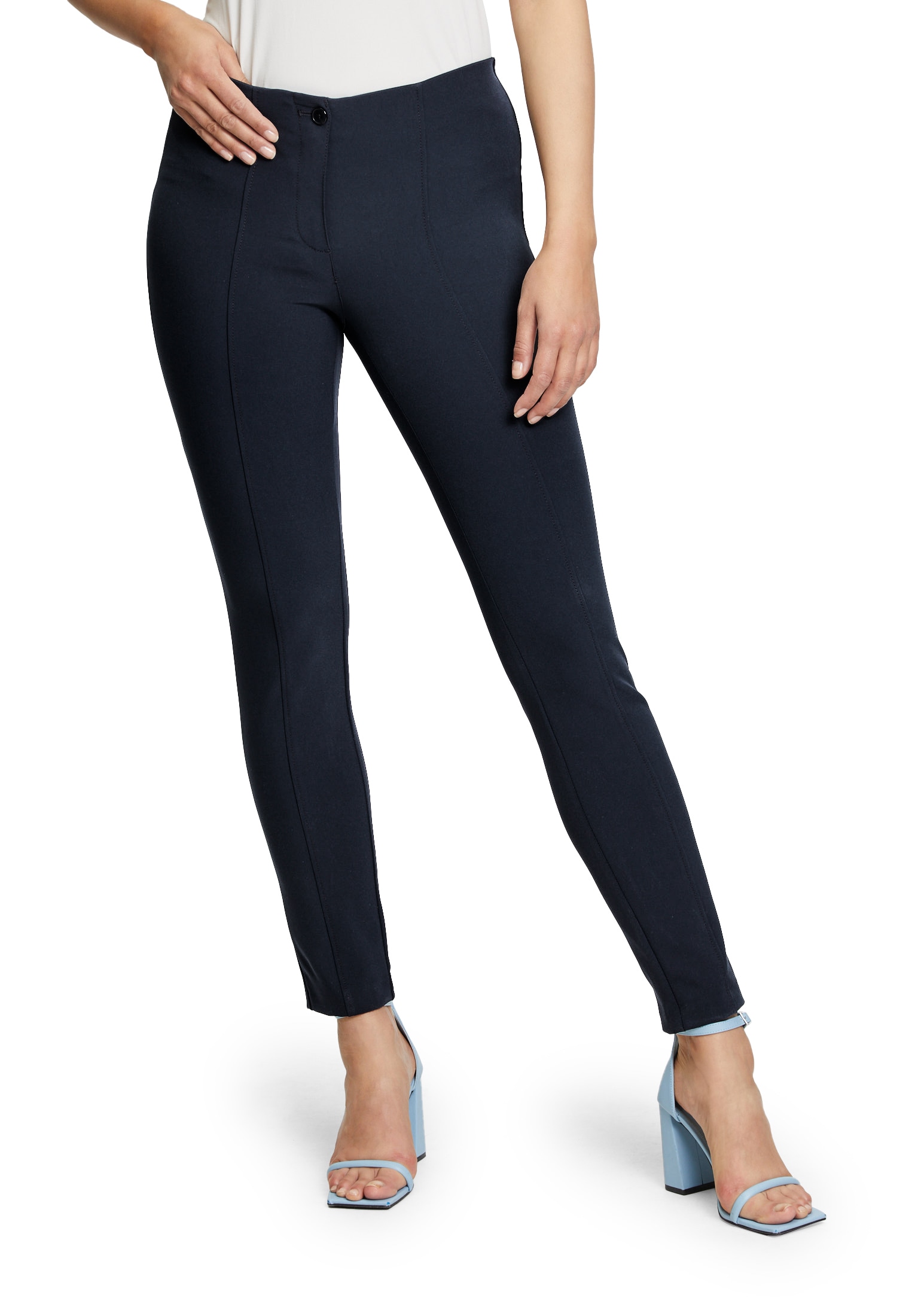 Bügelfaltenhose »Betty Barclay Businesshose Slim Fit«, Material