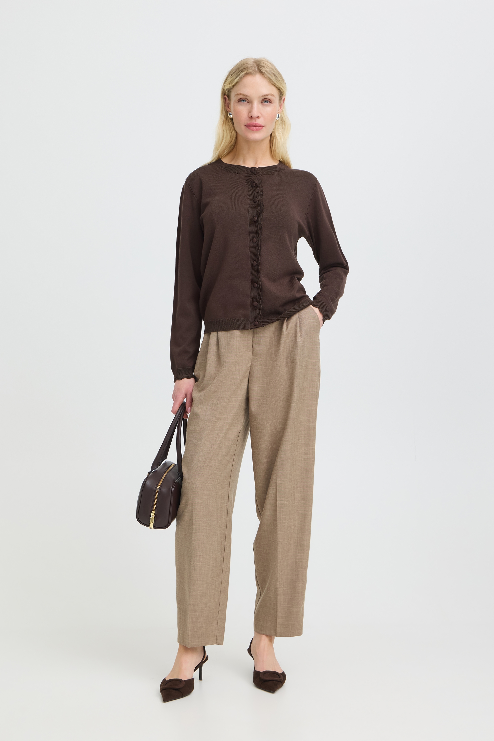 b.young Strickjacke »Damen Langarm BYMMORLA«